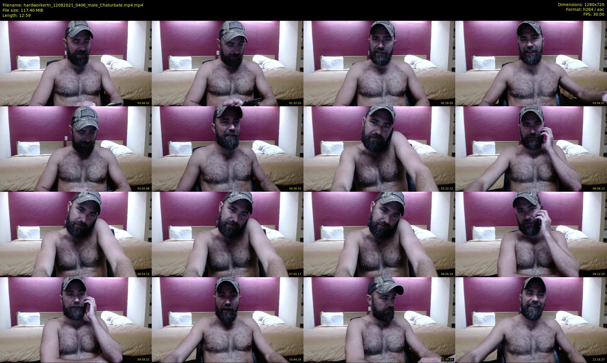hardworkertn — 13 minute Chaturbate male cam show recording, 720p, Aug 12, 2021