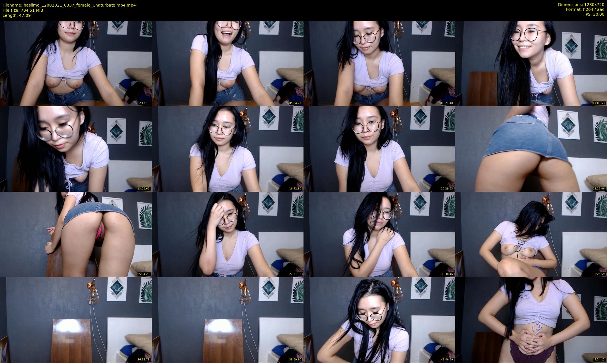 hasiimo — 48 minute Chaturbate female cam show recording, 720p, Aug 12, 2021