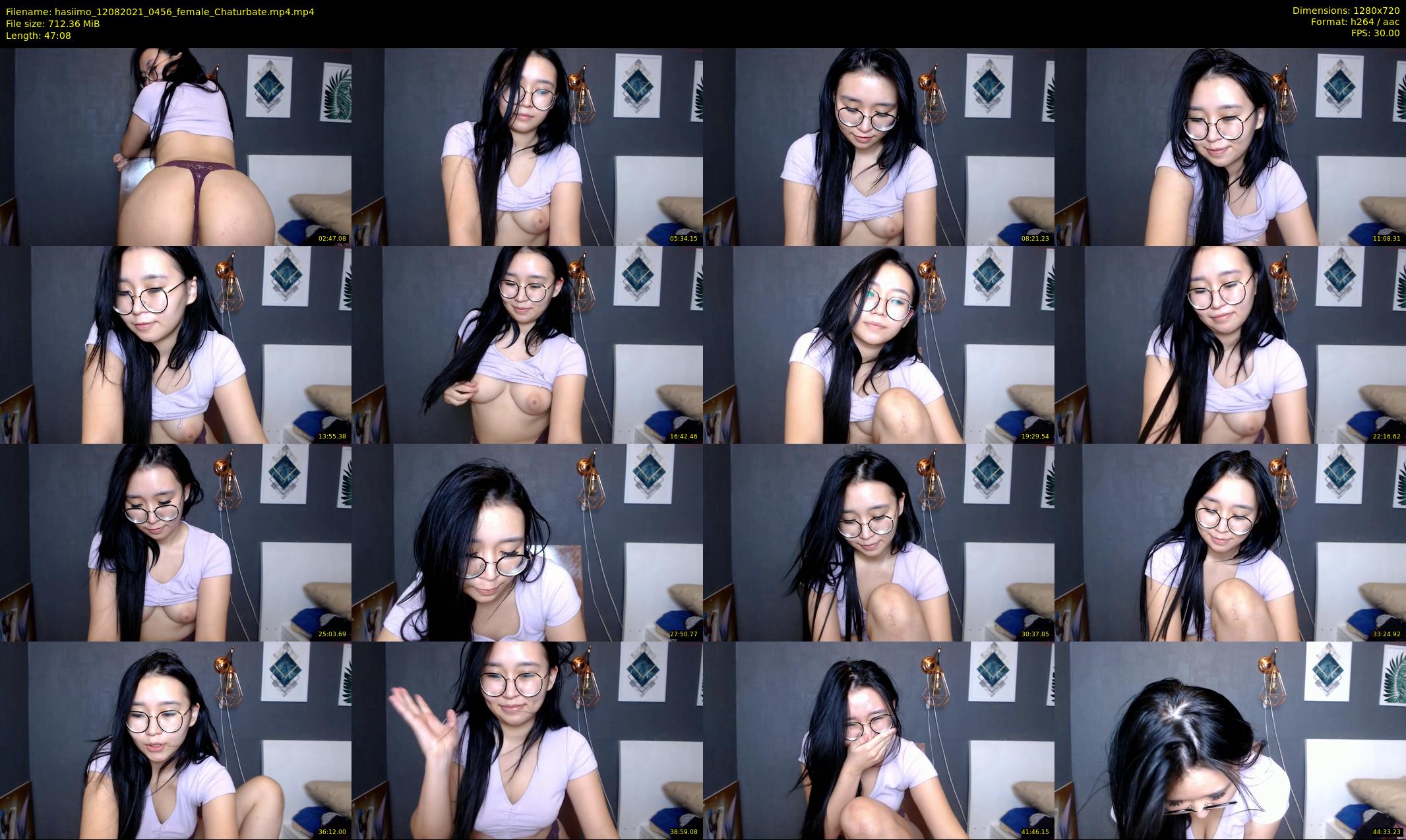 hasiimo — 48 minute Chaturbate female cam show recording, 720p, Aug 12, 2021