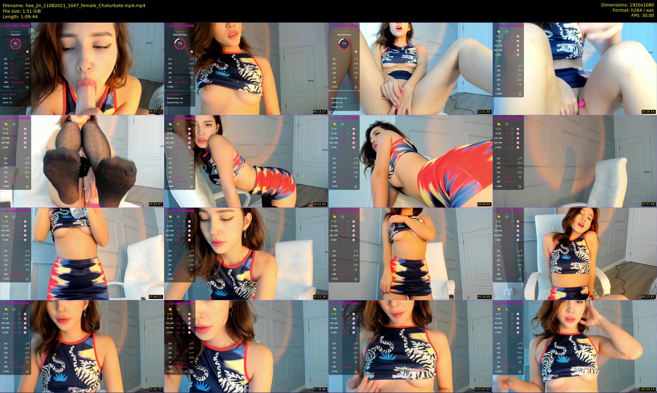 hee_jin — 70 minute Chaturbate female cam show recording, 1080p, Aug 11, 2021