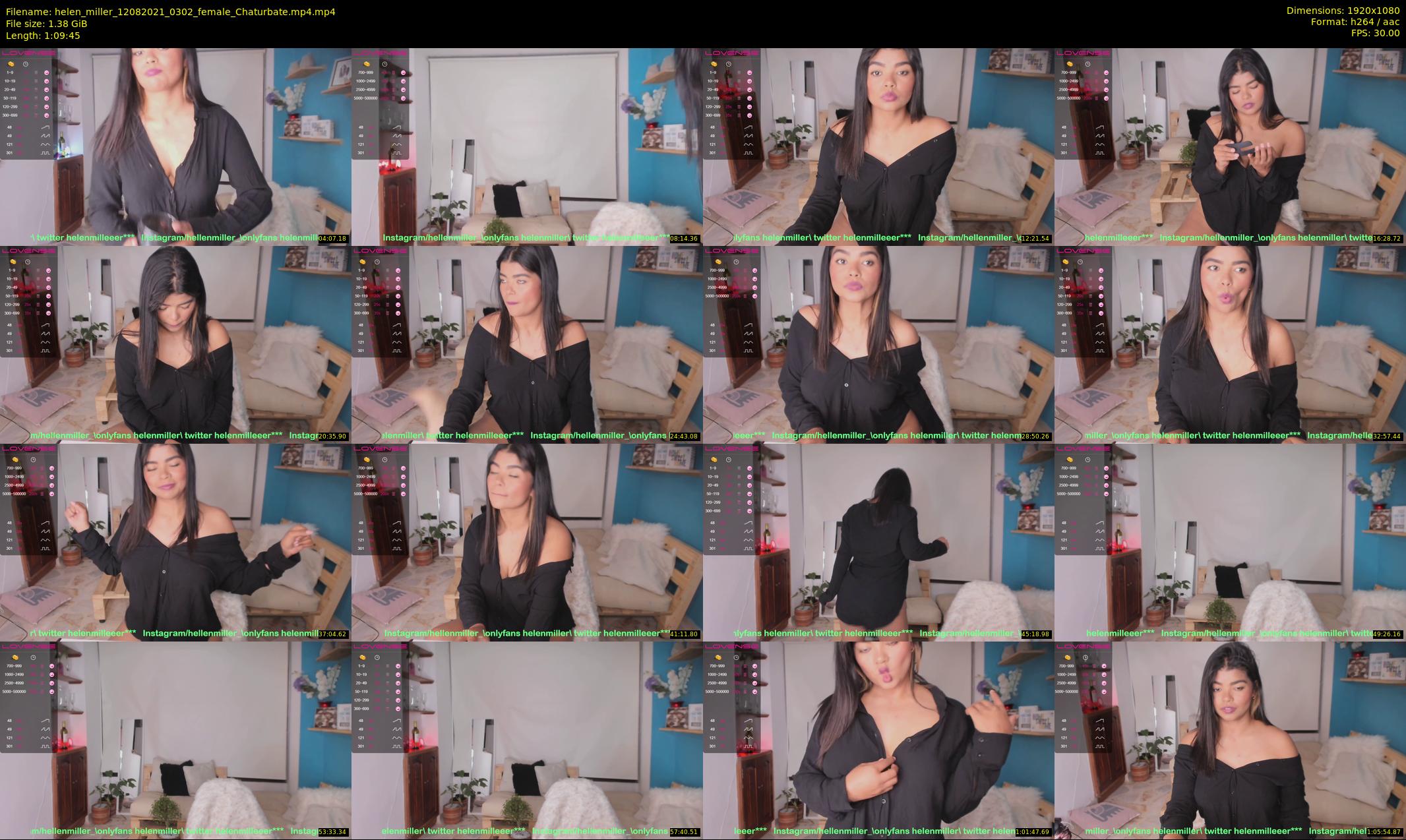 helen_miller — 70 minute Chaturbate female cam show recording, 1080p, Aug 12, 2021