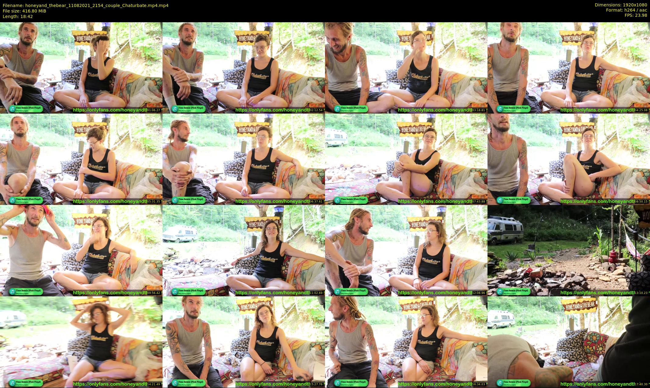 honeyand_thebear — 19 minute Chaturbate couple cam show recording, 1080p, Aug 11, 2021
