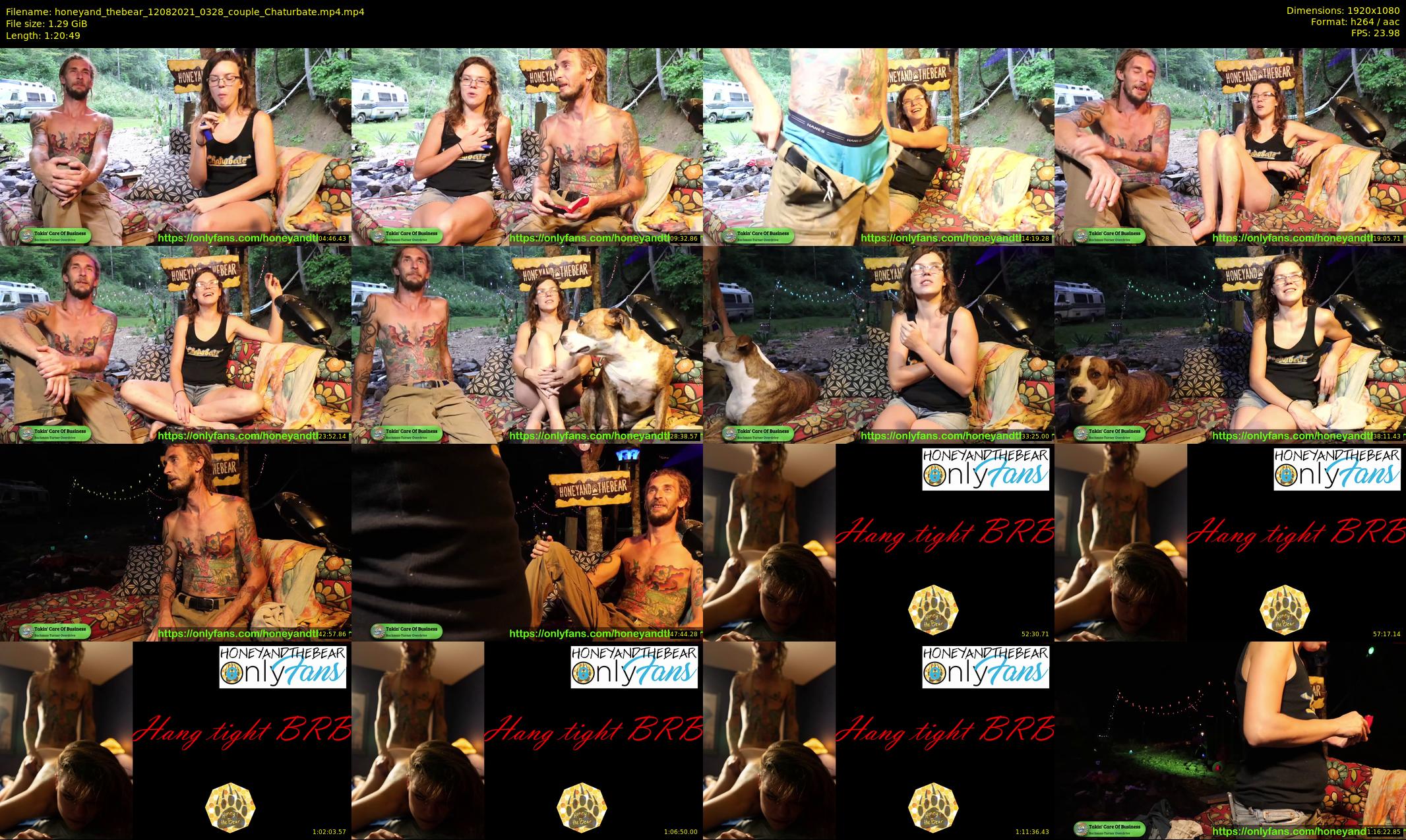 honeyand_thebear — 81 minute Chaturbate couple cam show recording, 1080p, Aug 12, 2021
