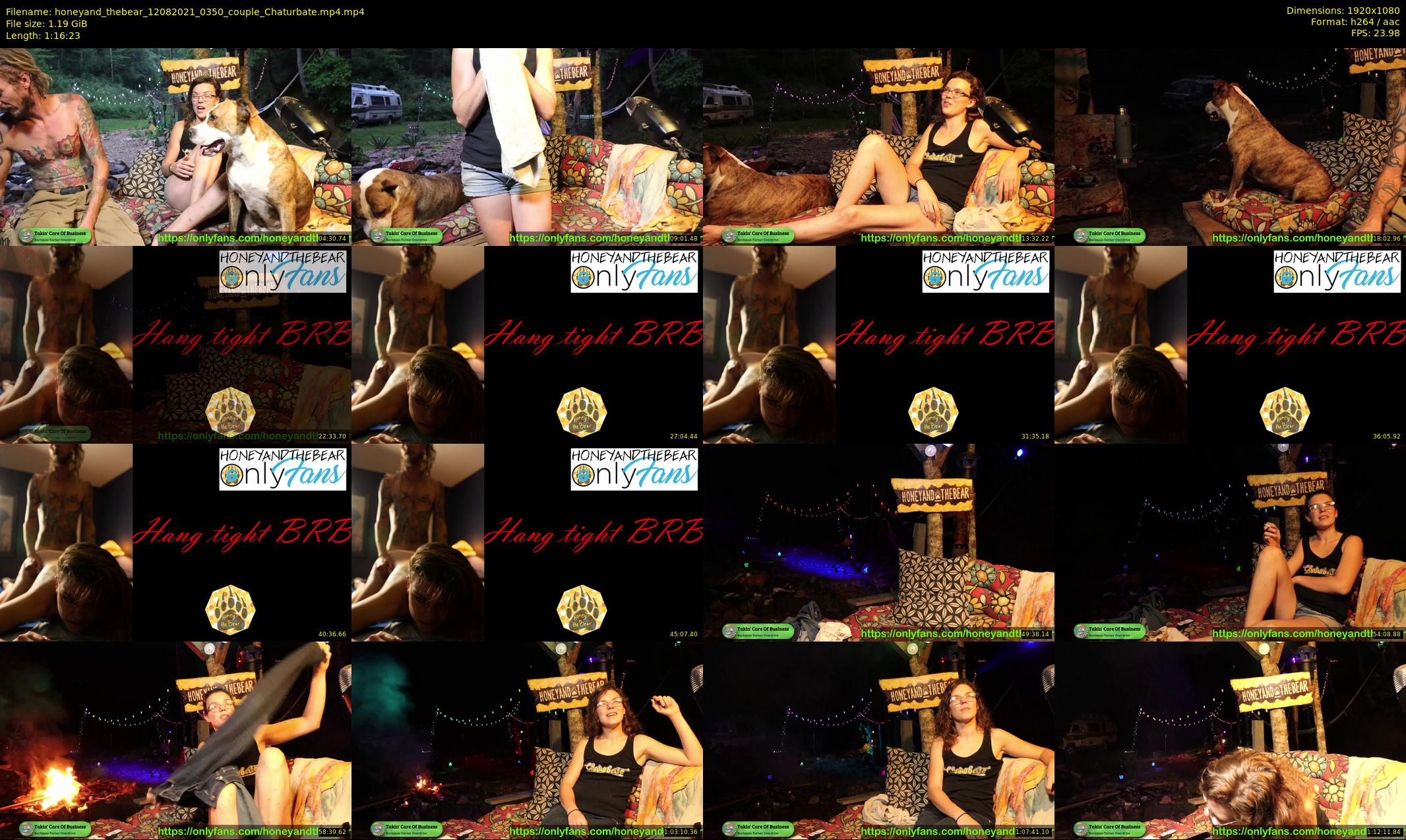 honeyand_thebear — 77 minute Chaturbate couple cam show recording, 1080p, Aug 12, 2021