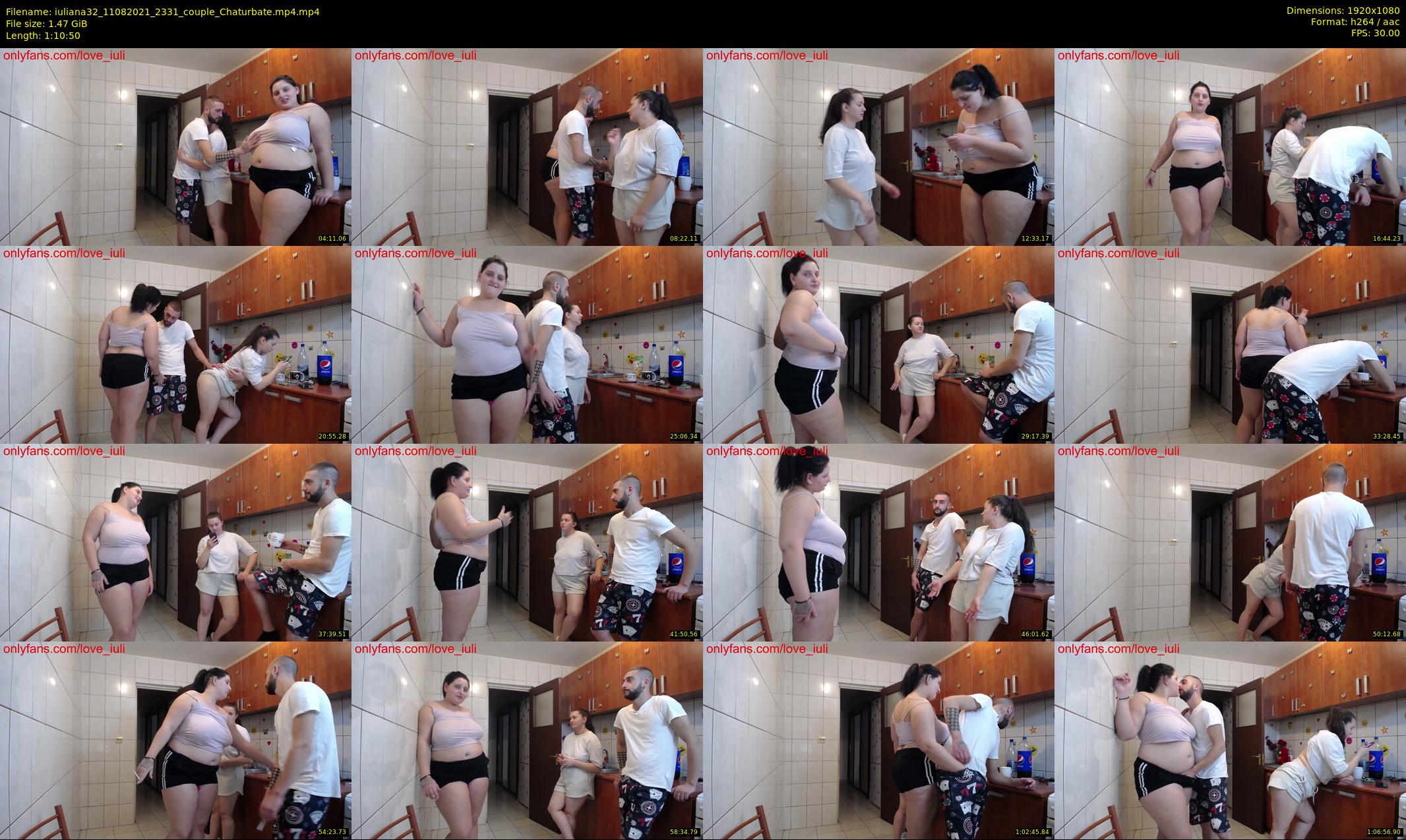iuliana32 — 71 minute Chaturbate couple cam show recording, 1080p, Aug 11, 2021