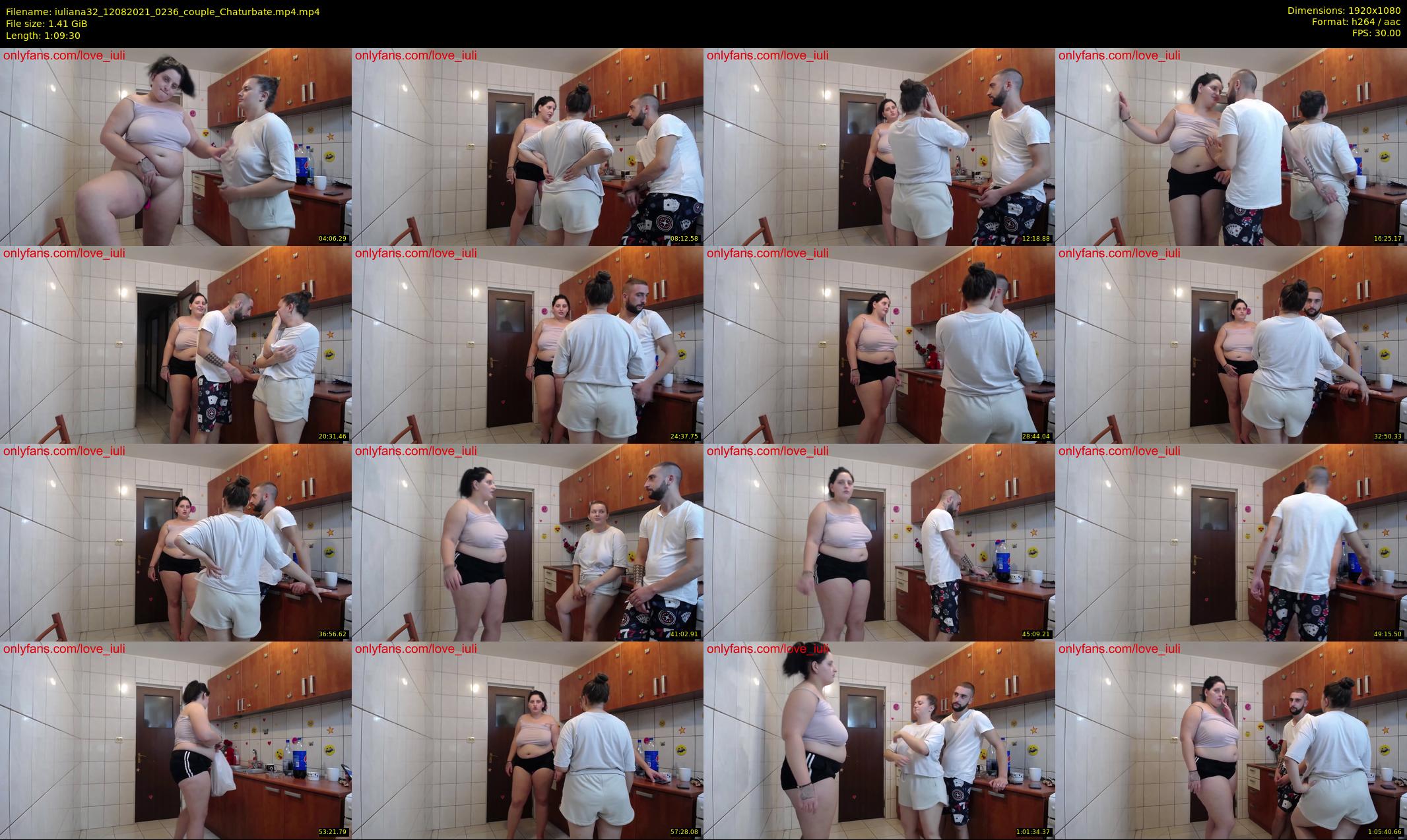 iuliana32 — 70 minute Chaturbate couple cam show recording, 1080p, Aug 12, 2021