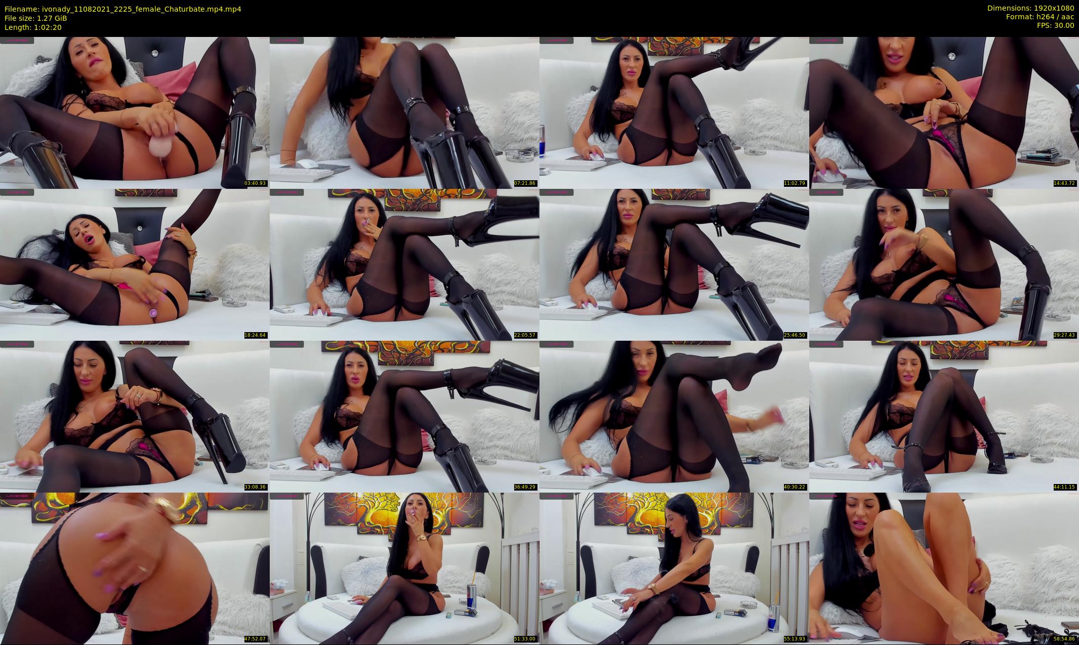 ivonady — 63 minute Chaturbate female cam show recording, 1080p, Aug 11, 2021