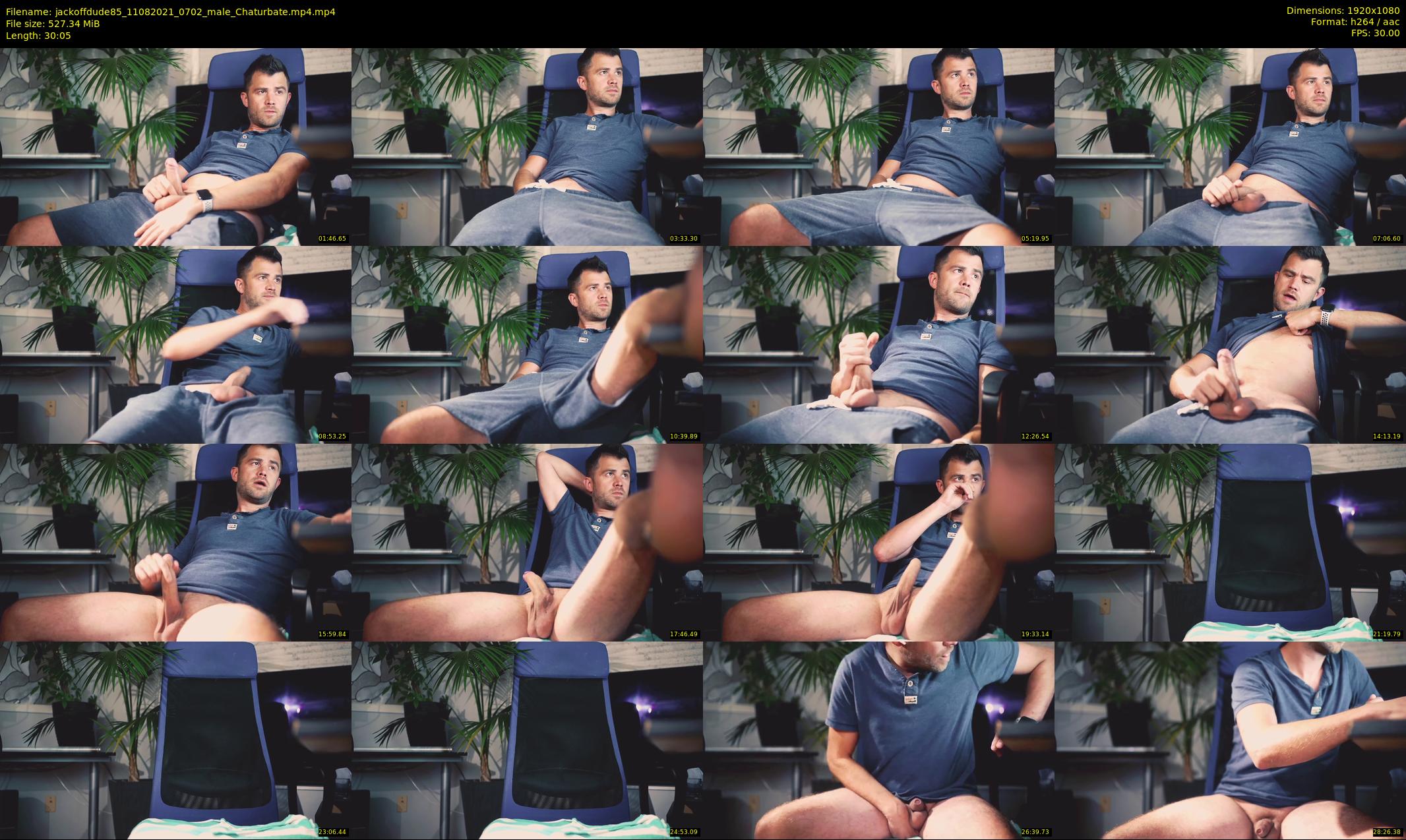 jackoffdude85 — 31 minute Chaturbate male cam show recording, 1080p, Aug 11, 2021