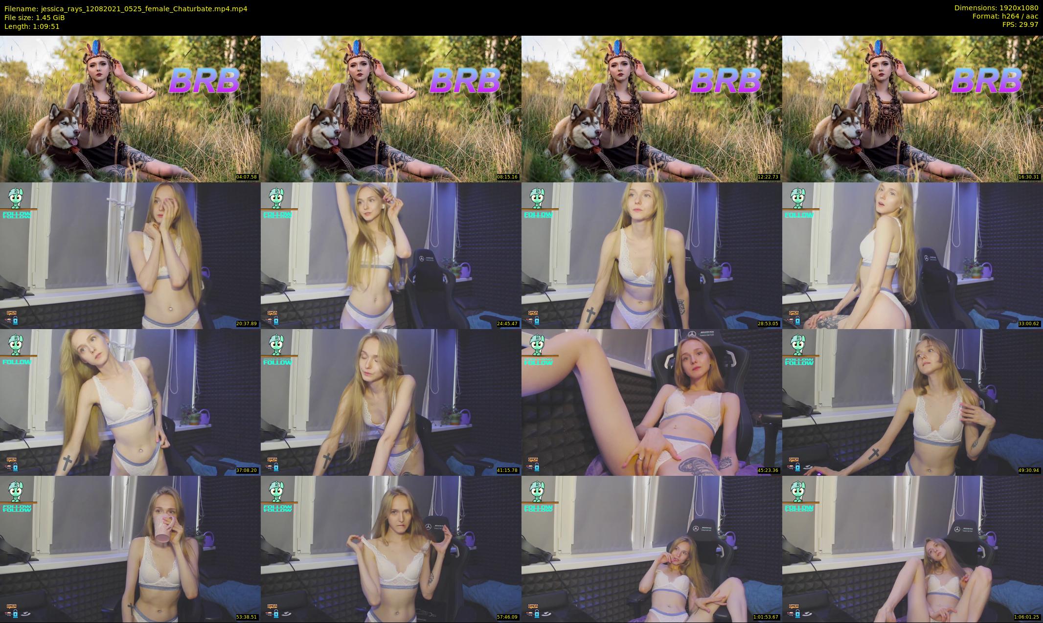 jessica_rays — 70 minute Chaturbate couple cam show recording, 1080p, Aug 12, 2021