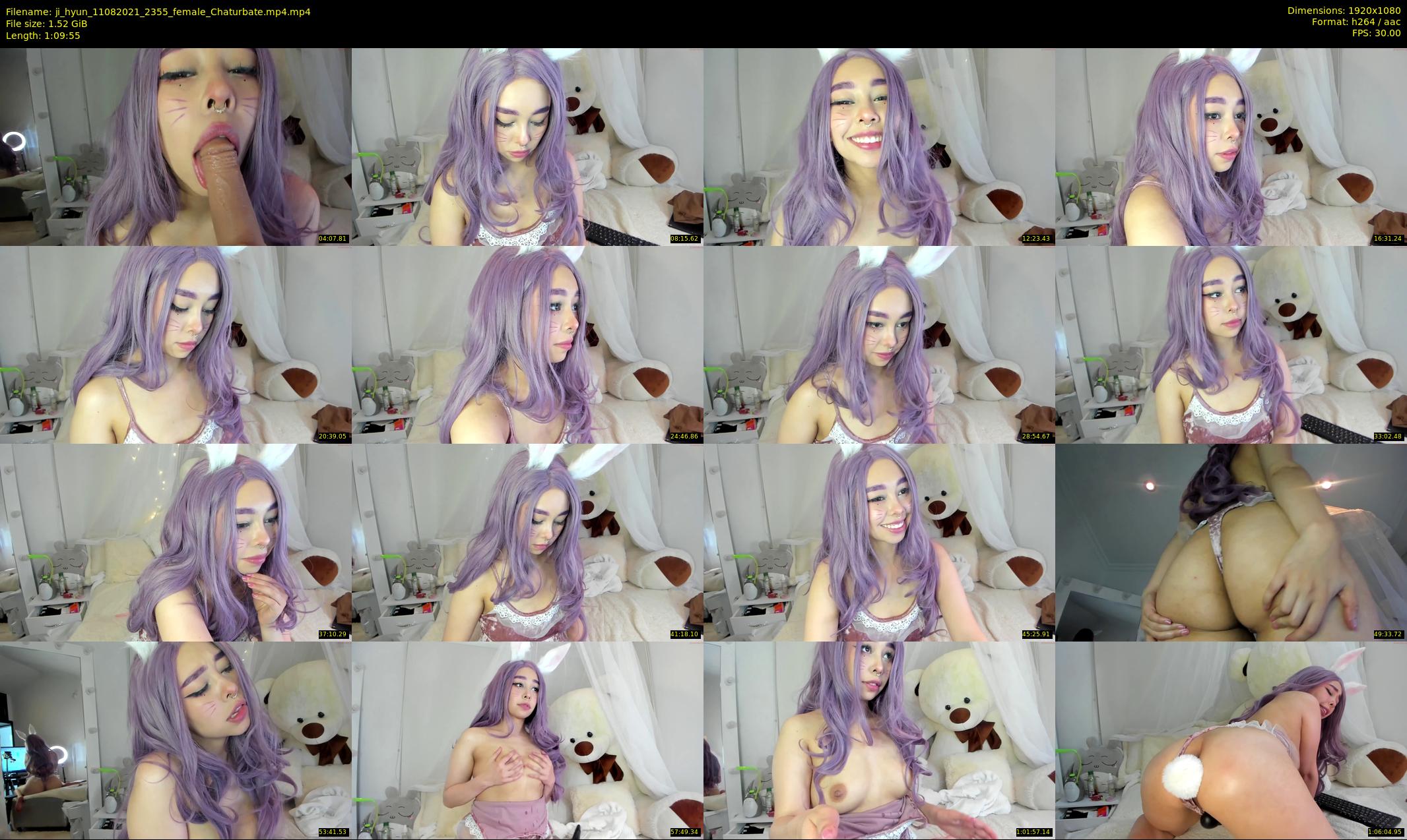 ji_hyun — 70 minute Chaturbate female cam show recording, 1080p, Aug 11, 2021