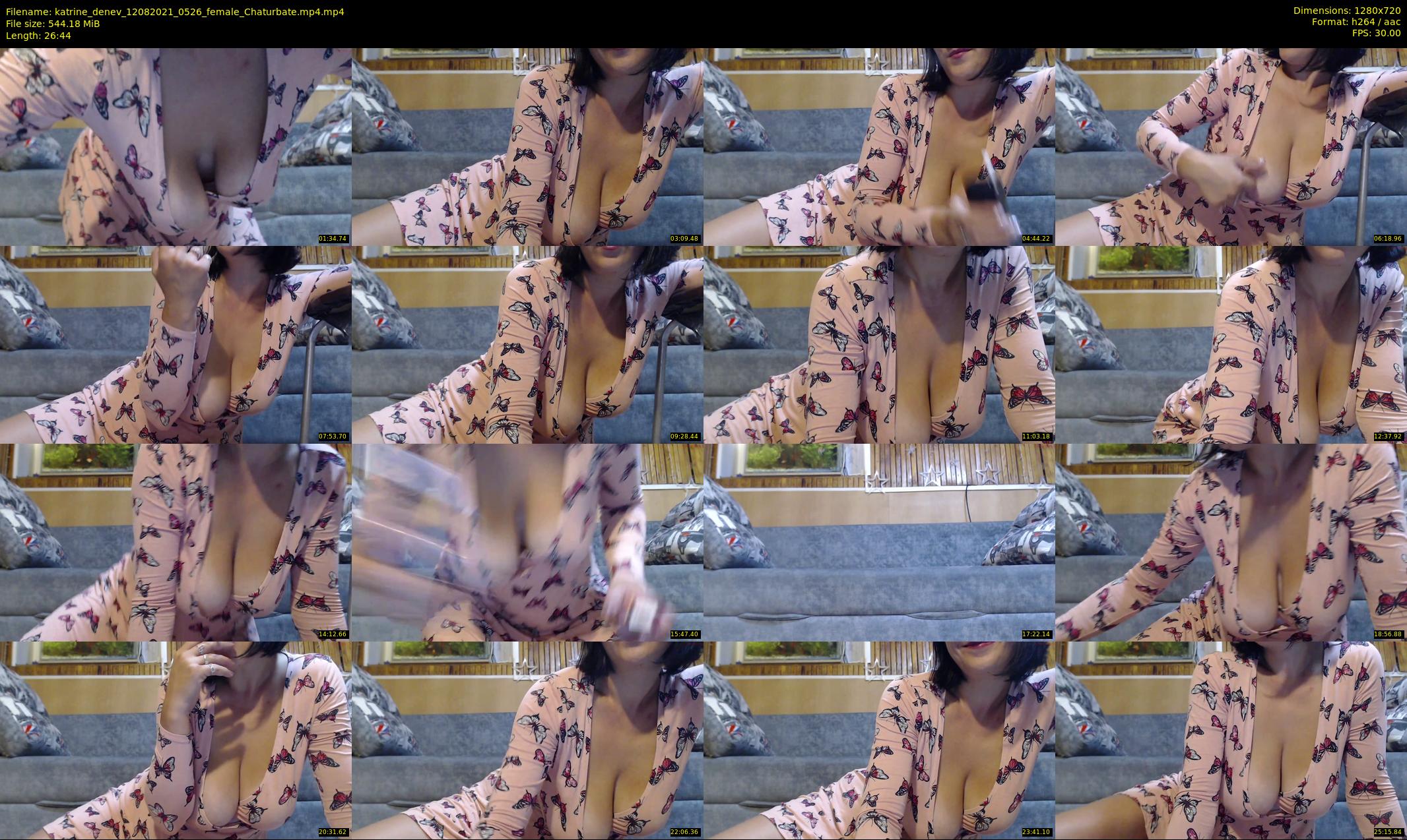 katrine_denev — 27 minute Chaturbate female cam show recording, 720p, Aug 12, 2021