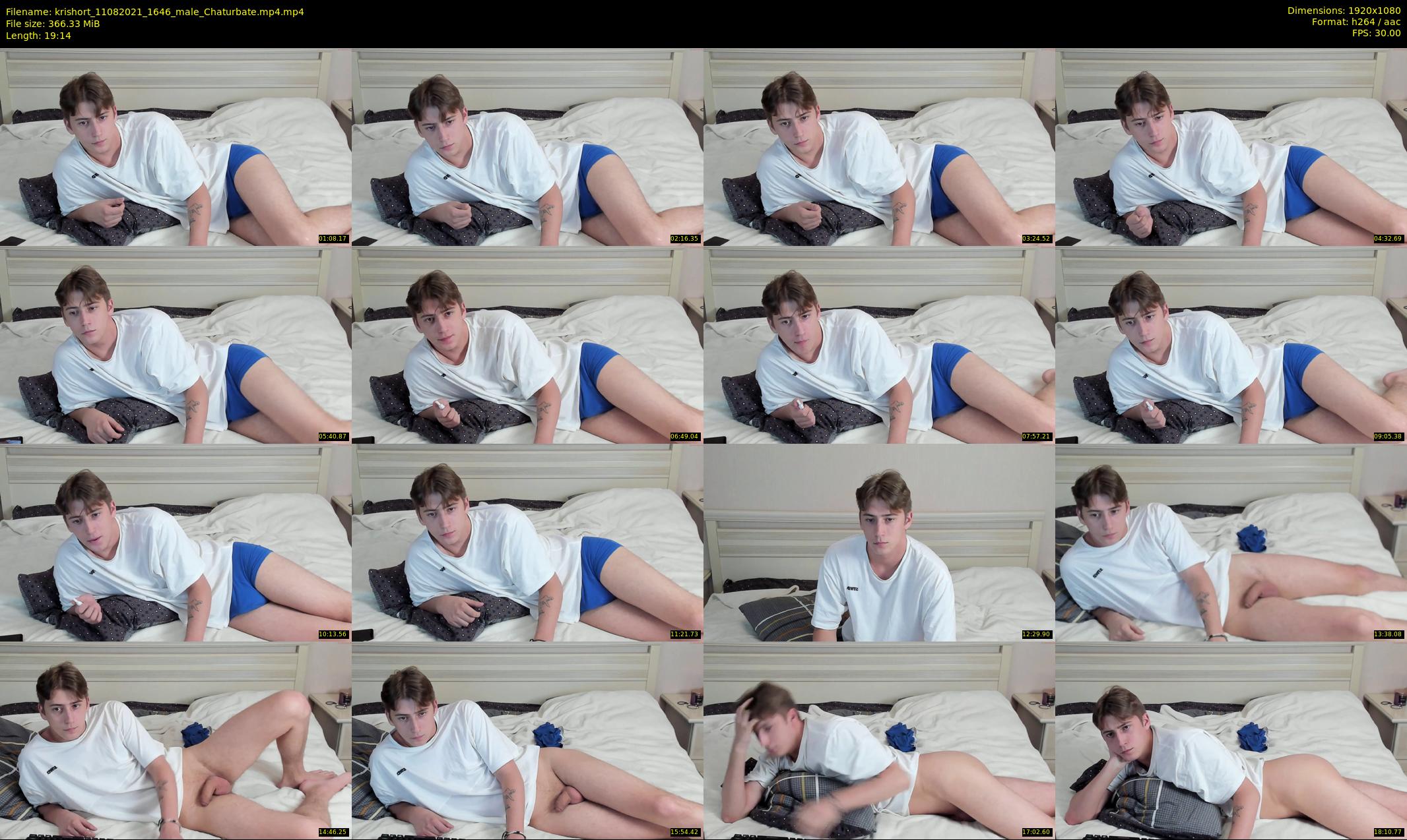 krishort — 20 minute Chaturbate male cam show recording, 1080p, Aug 11, 2021