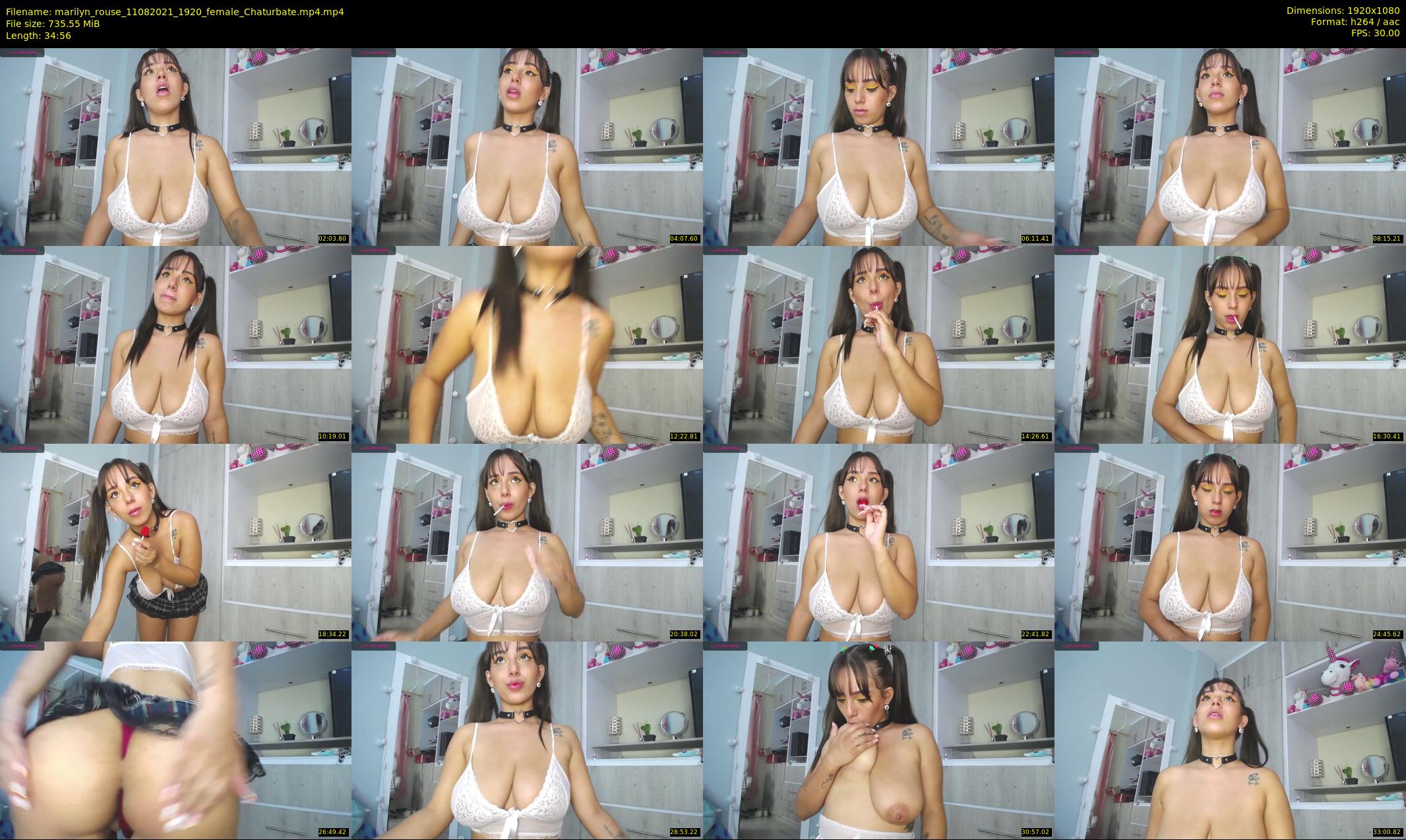 marilyn_rouse — 35 minute Chaturbate female cam show recording, 1080p, Aug 11, 2021