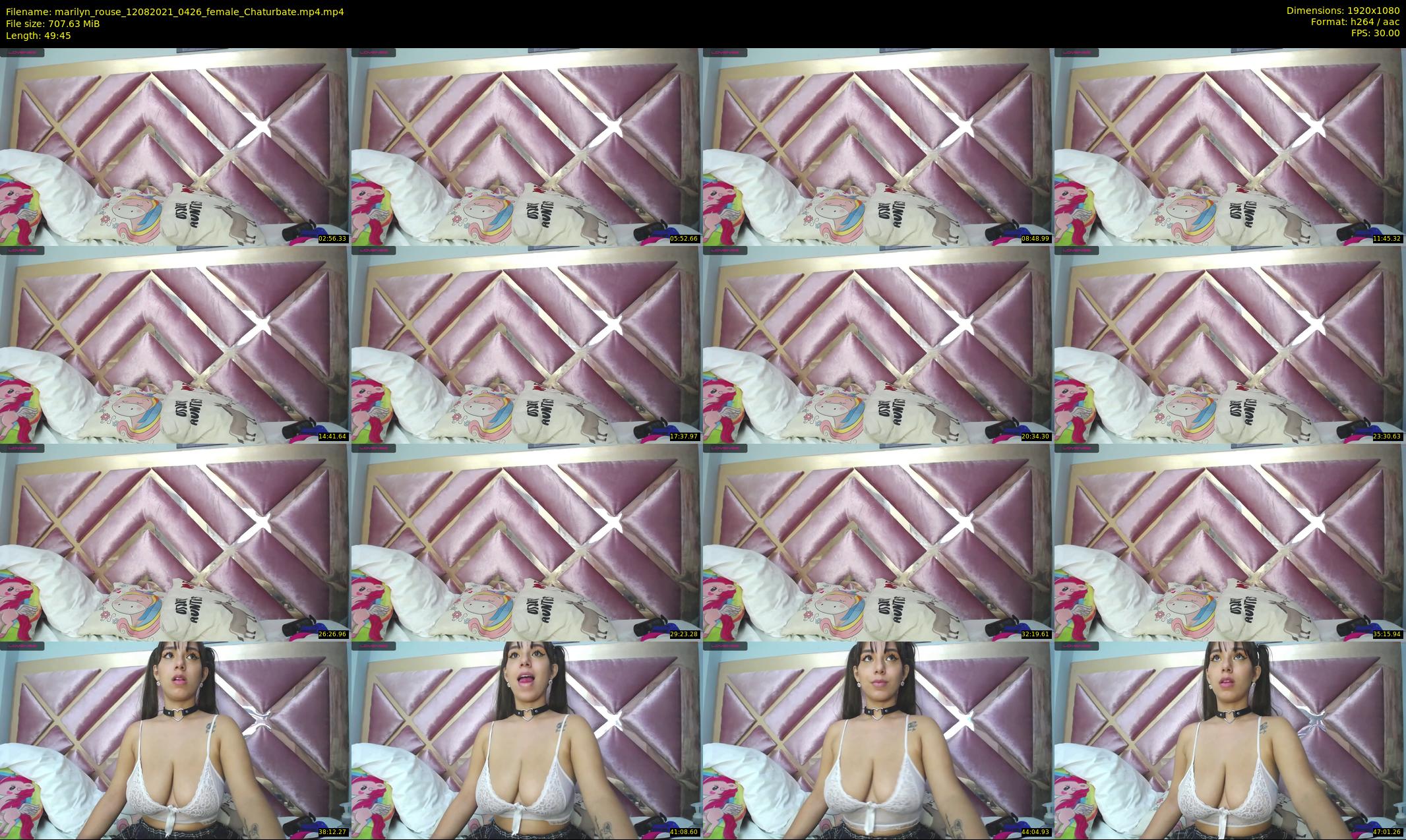 marilyn_rouse — 50 minute Chaturbate female cam show recording, 1080p, Aug 12, 2021