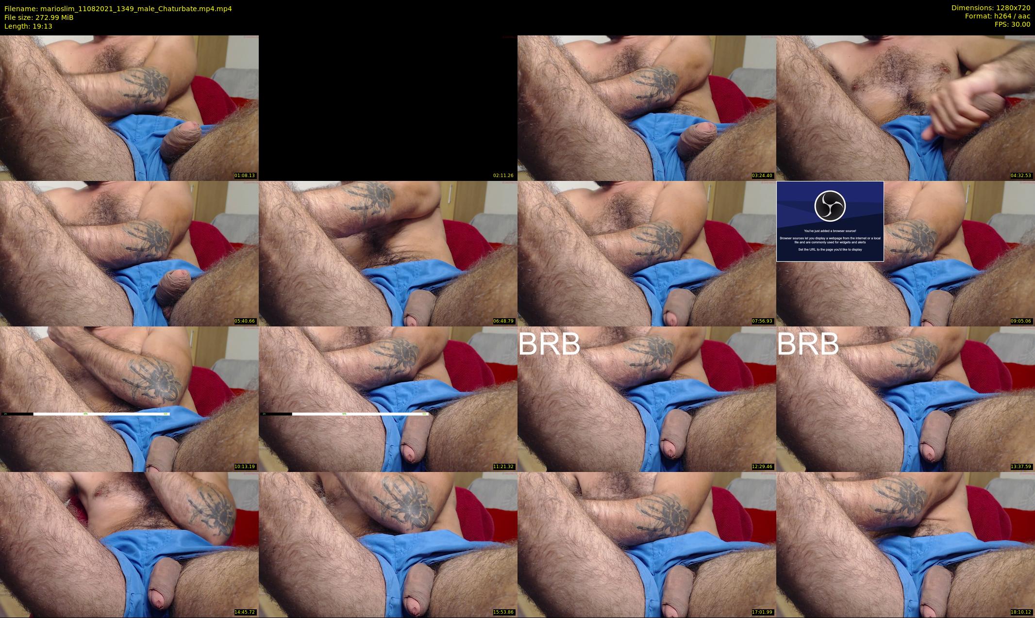 marioslim — 20 minute Chaturbate male cam show recording, 720p, Aug 11, 2021