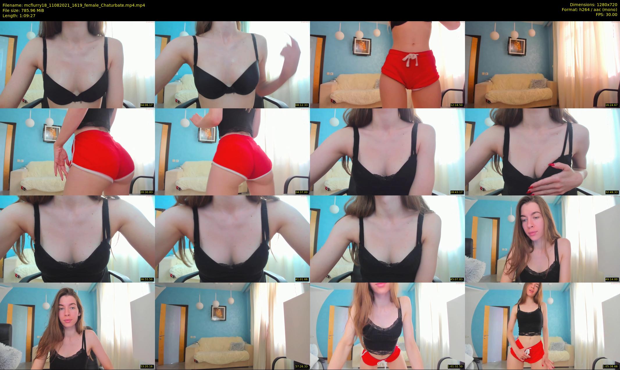 mcflurry18 — 70 minute Chaturbate female cam show recording, 720p, Aug 11, 2021