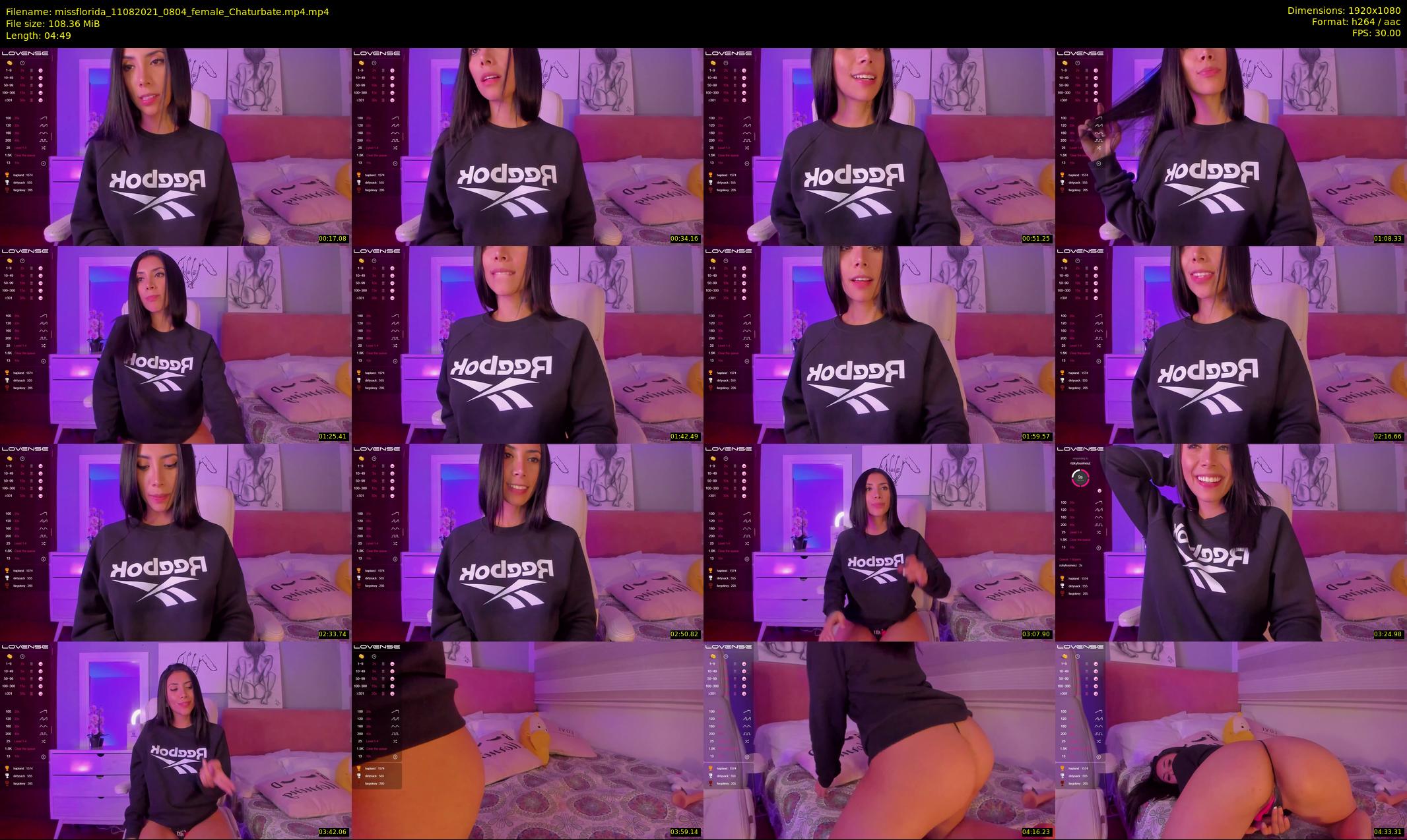 missflorida — 5 minute Chaturbate female cam show recording, 1080p, Aug 11, 2021