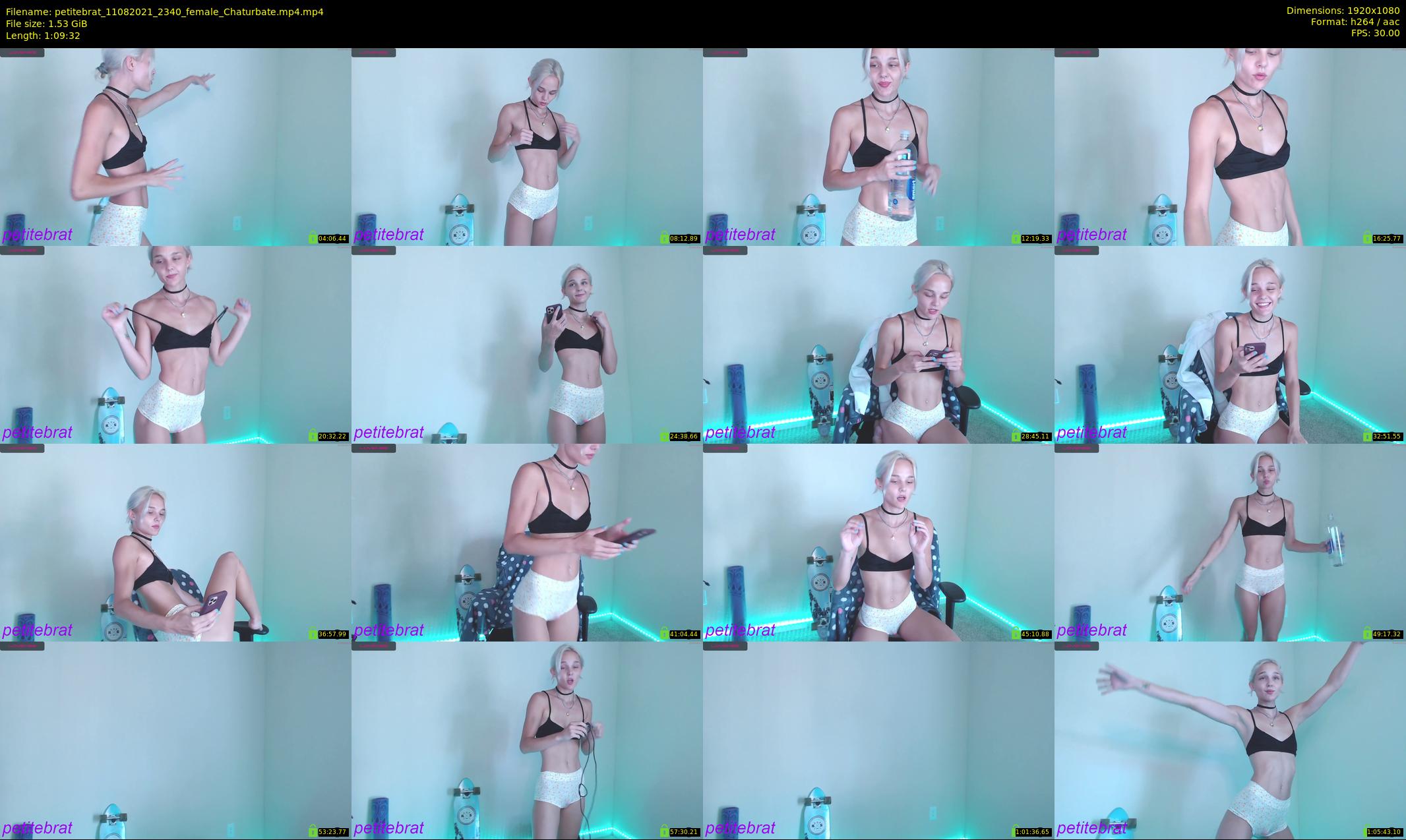 petitebrat — 70 minute Chaturbate female cam show recording, 1080p, Aug 11, 2021