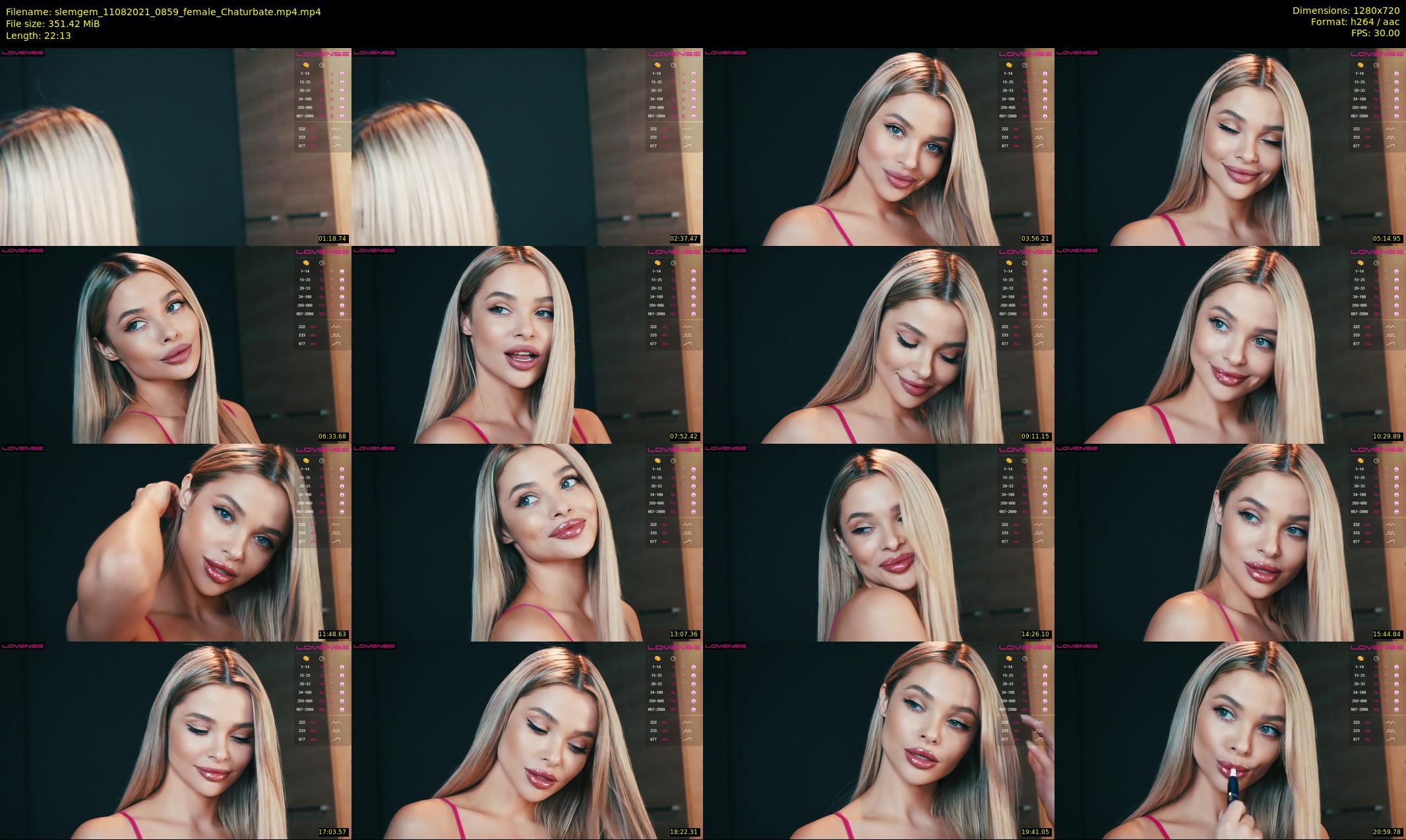 slemgem — 23 minute Chaturbate couple cam show recording, 720p, Aug 11, 2021