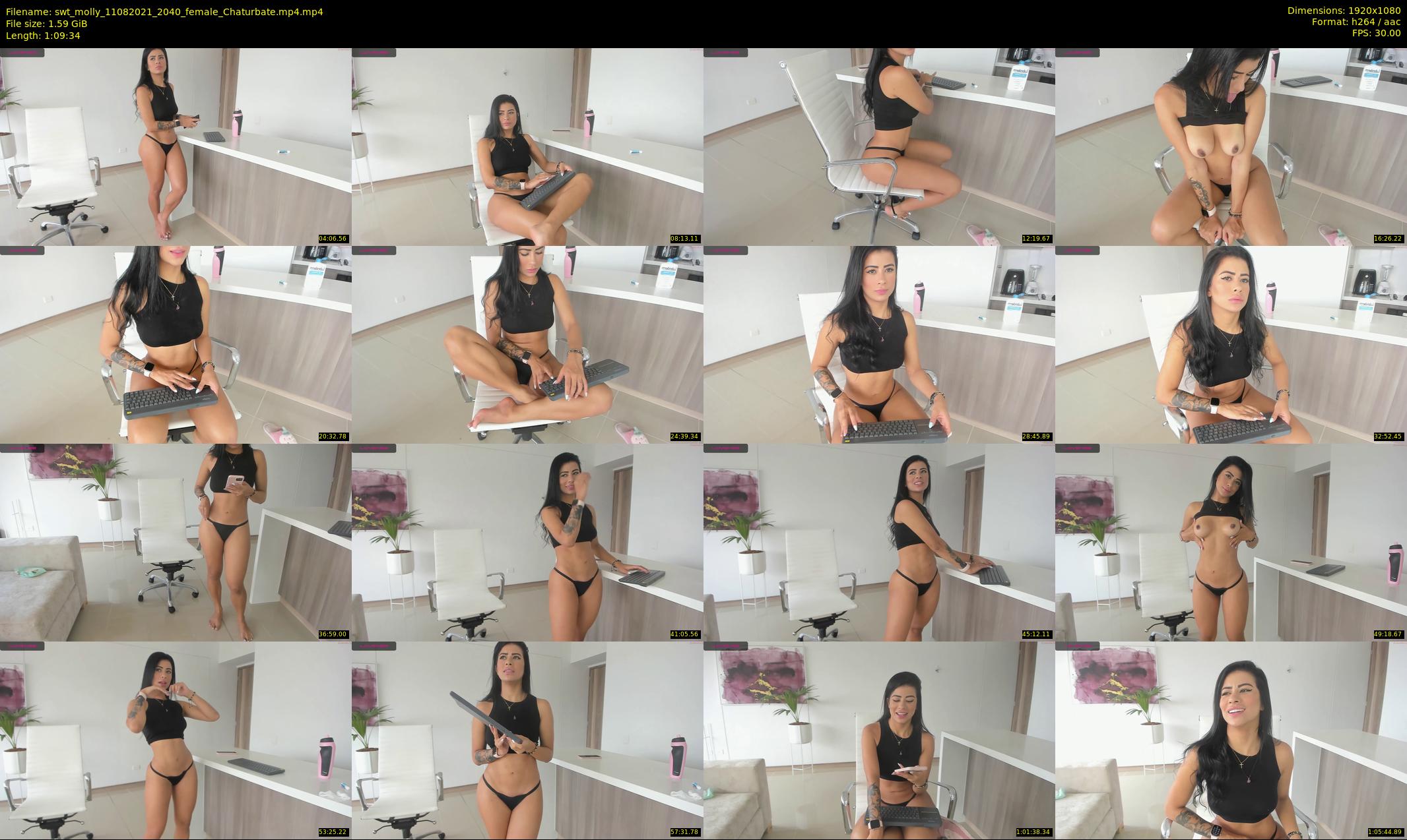 swt_molly — 70 minute Chaturbate female cam show recording, 1080p, Aug 11, 2021