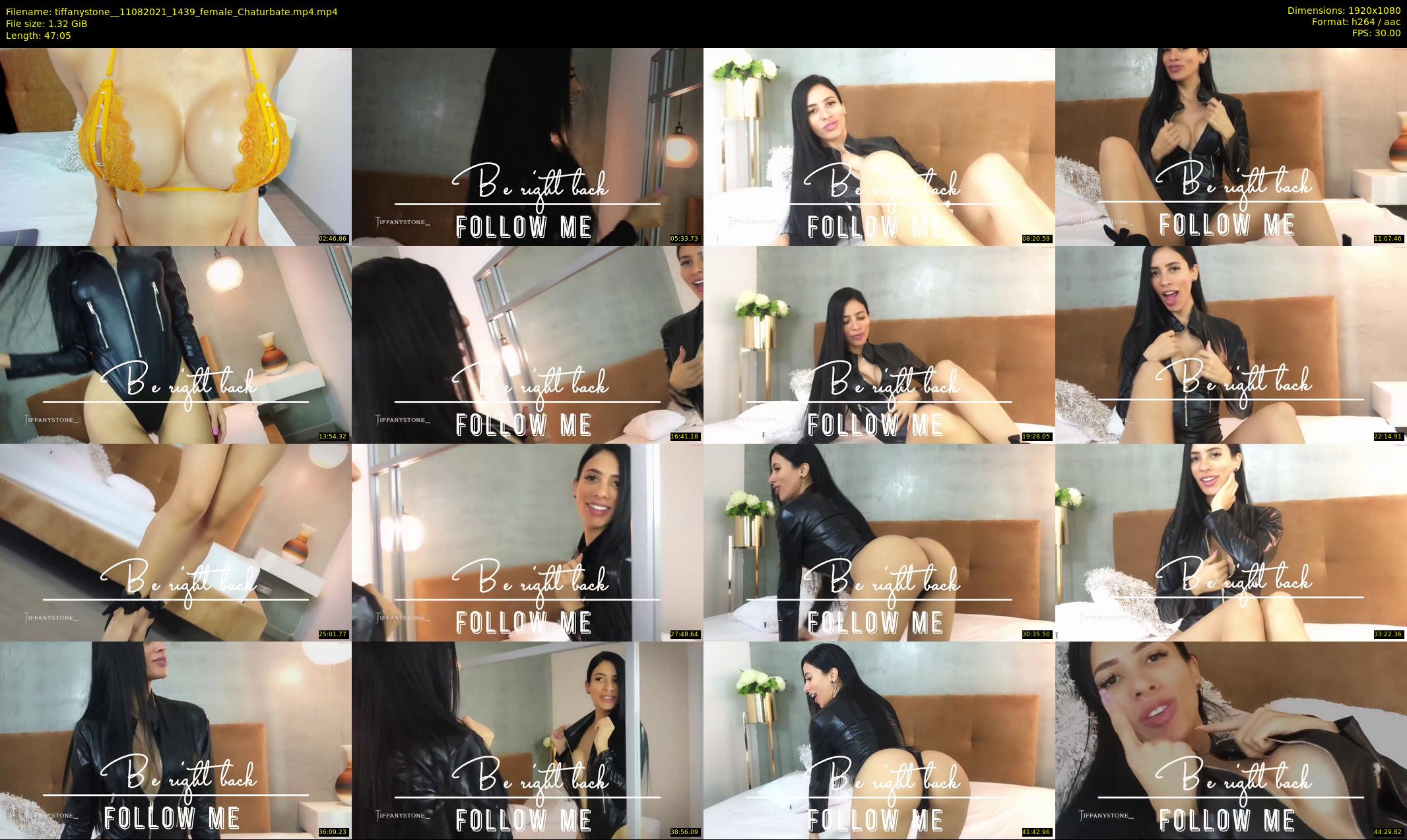 tiffanystone_ — 48 minute Chaturbate female cam show recording, 1080p, Aug 11, 2021