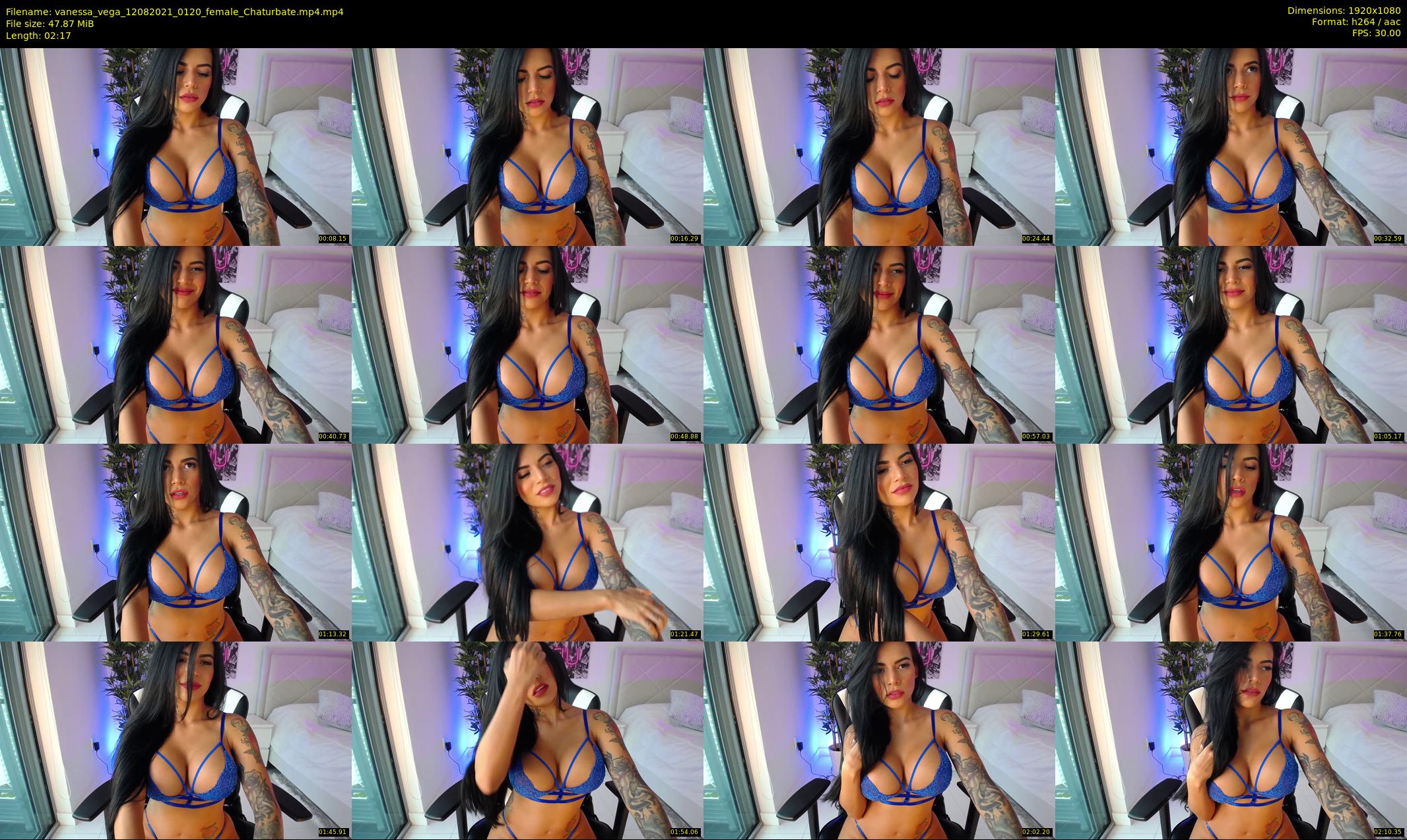vanessa_vega — 3 minute Chaturbate female cam show recording, 1080p, Aug 12, 2021