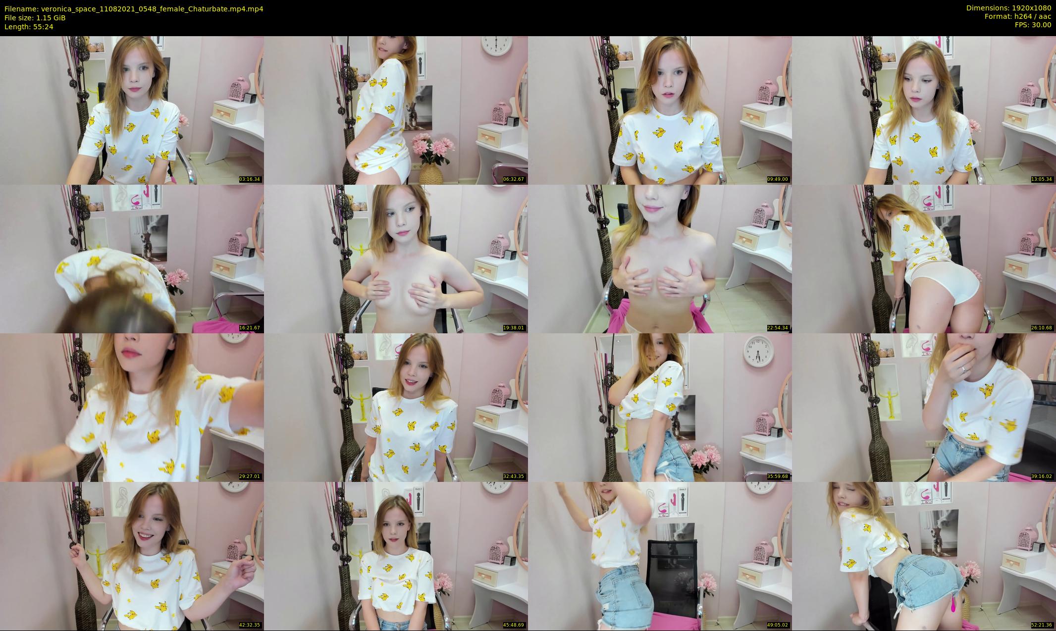 veronica_space — 56 minute Chaturbate female cam show recording, 1080p, Aug 11, 2021