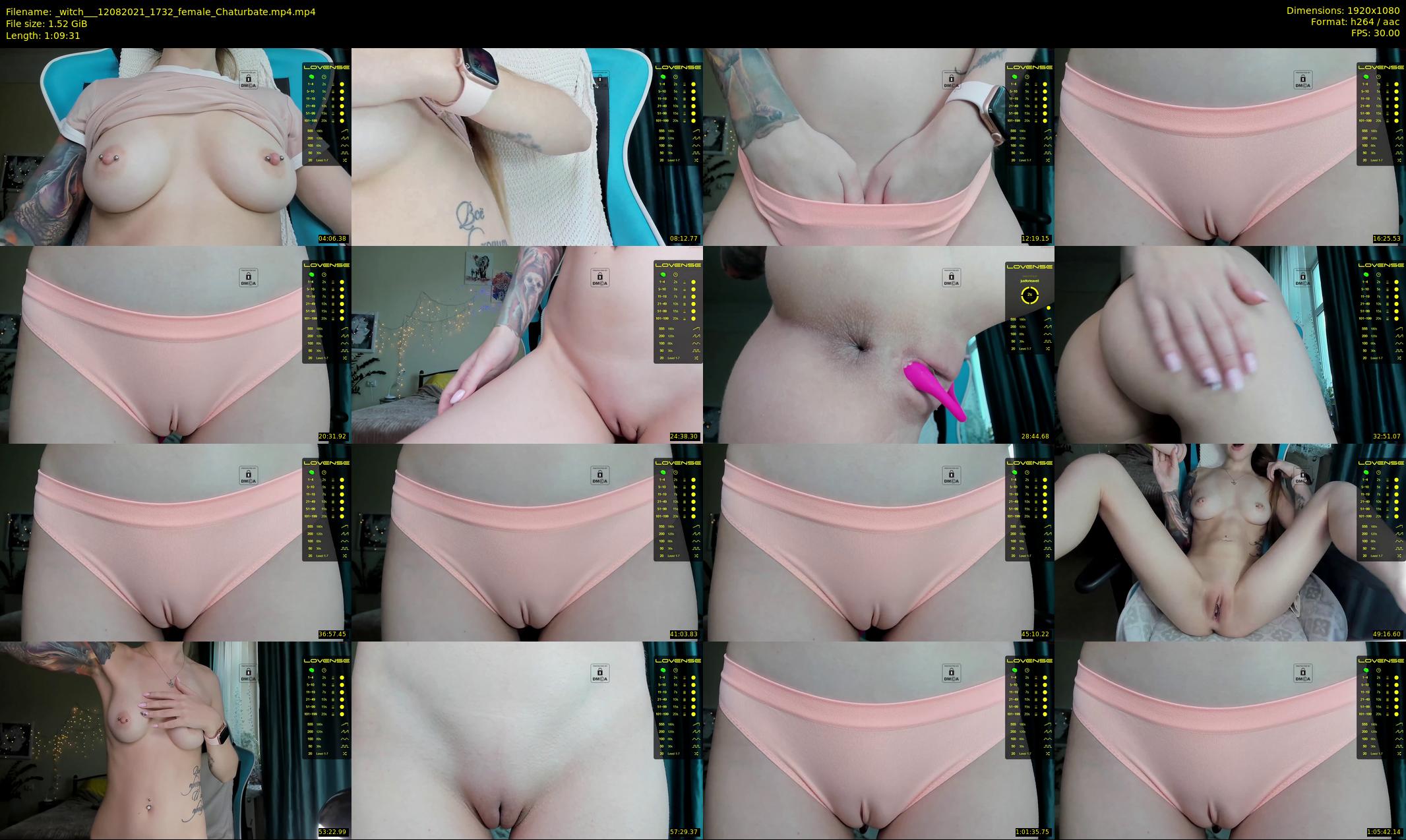 _witch__ — 70 minute Chaturbate female cam show recording, 1080p, Aug 12, 2021