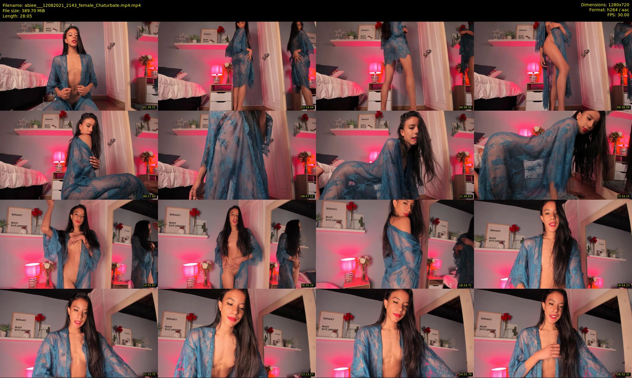 abiee__ — 29 minute Chaturbate female cam show recording, 720p, Aug 12, 2021