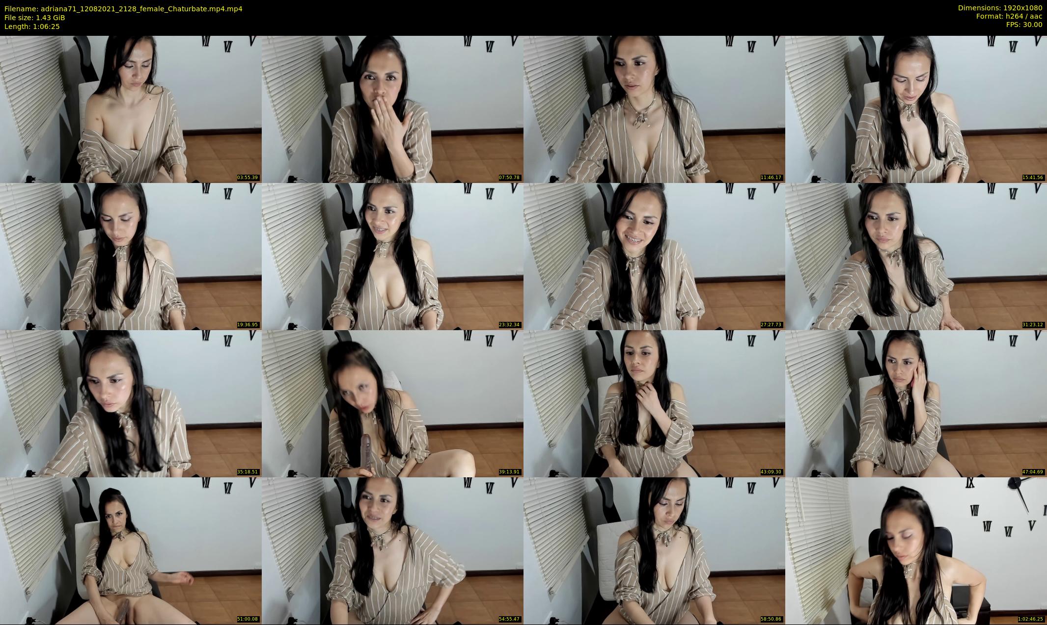 adriana71 — 67 minute Chaturbate couple cam show recording, 1080p, Aug 12, 2021