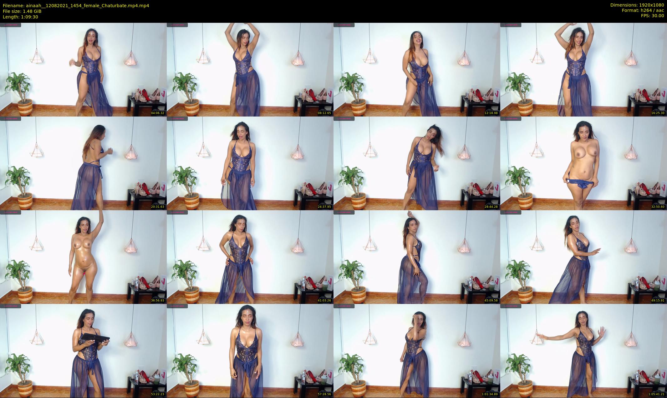 ainaah_ — 70 minute Chaturbate female cam show recording, 1080p, Aug 12, 2021