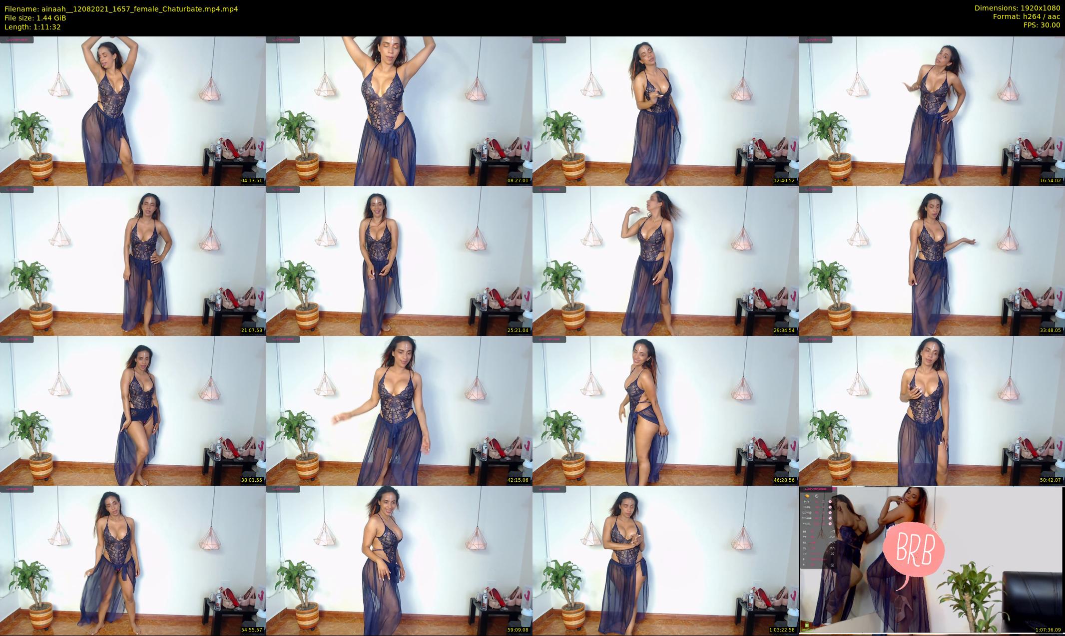 ainaah_ — 72 minute Chaturbate female cam show recording, 1080p, Aug 12, 2021