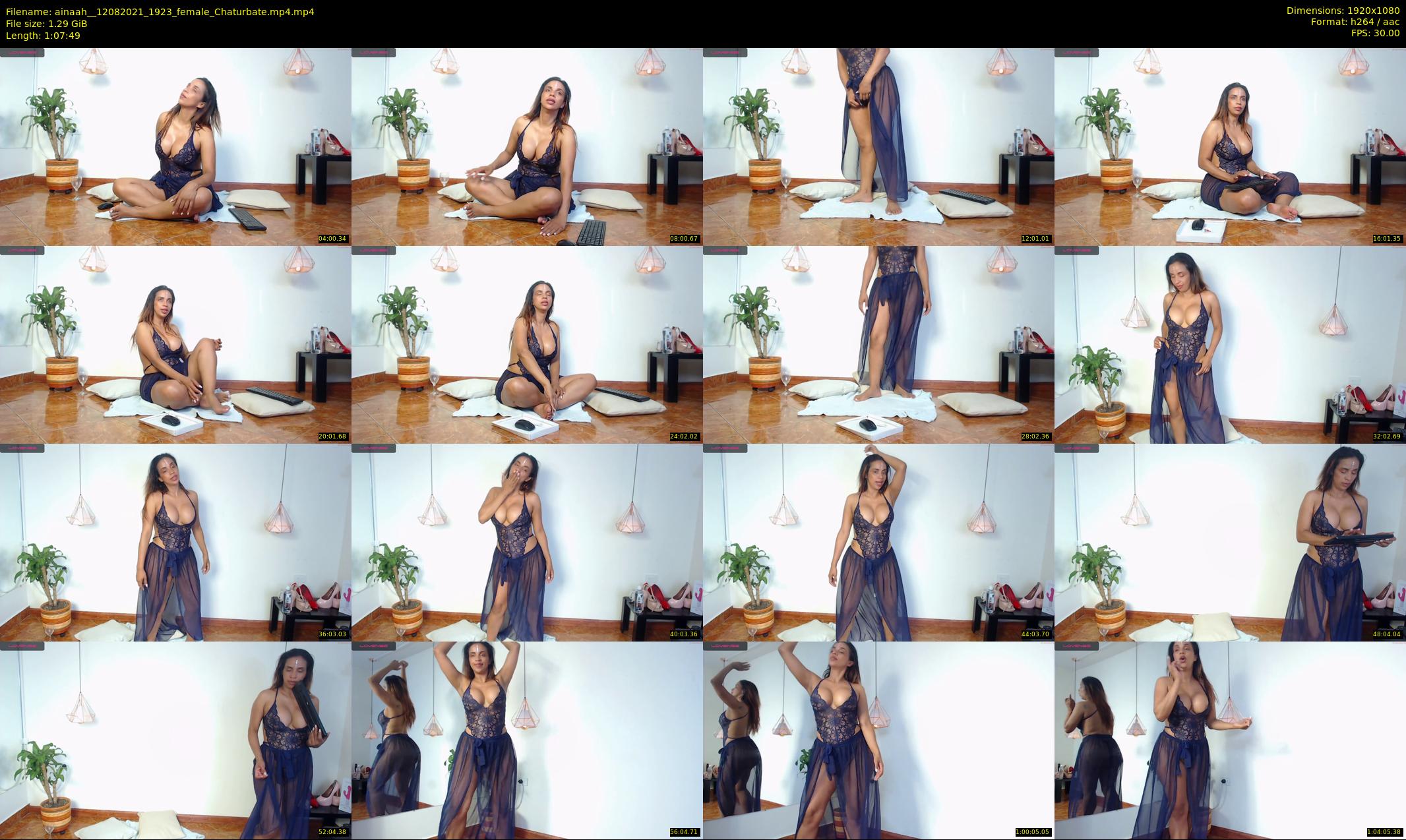 ainaah_ — 68 minute Chaturbate female cam show recording, 1080p, Aug 12, 2021