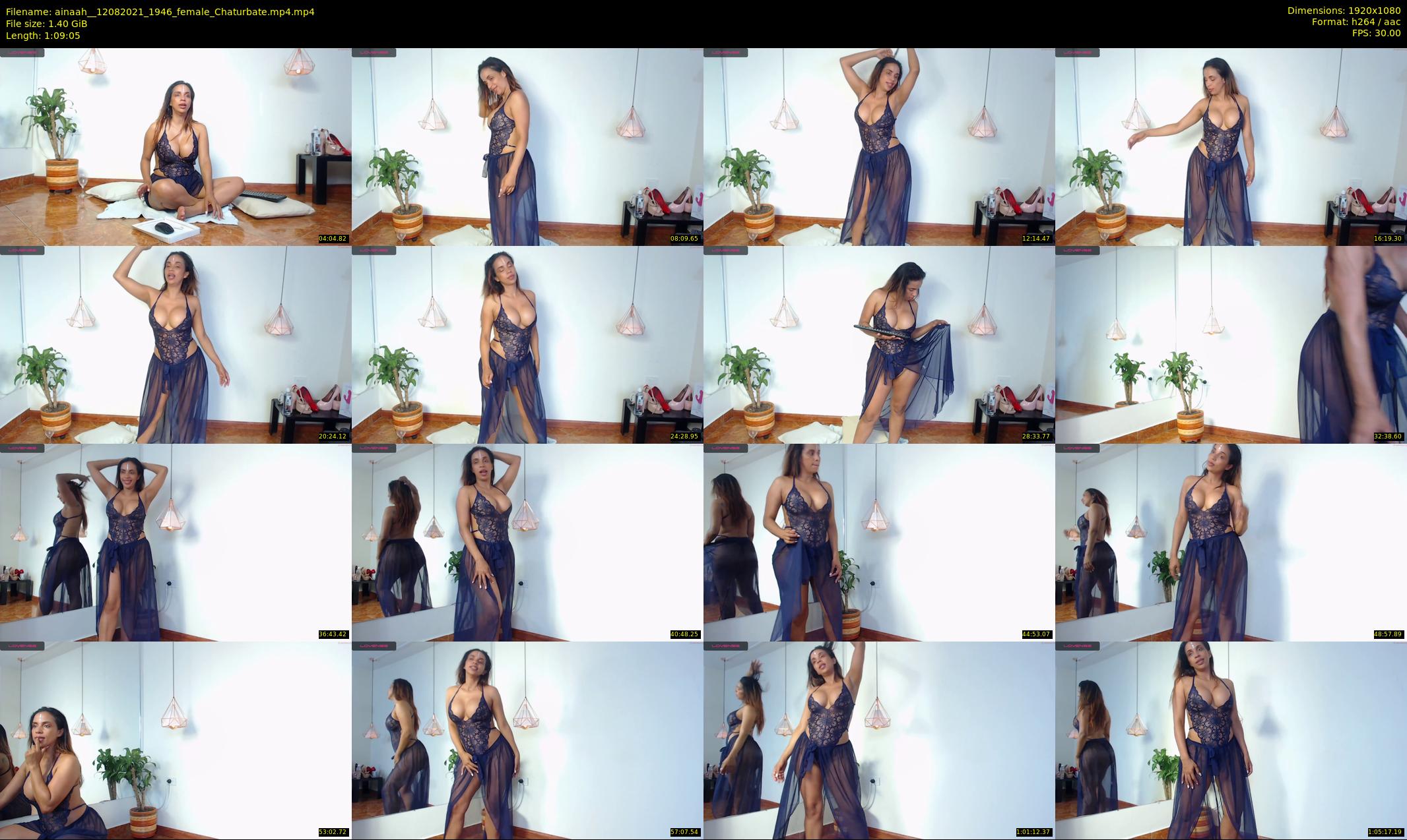 ainaah_ — 70 minute Chaturbate female cam show recording, 1080p, Aug 12, 2021