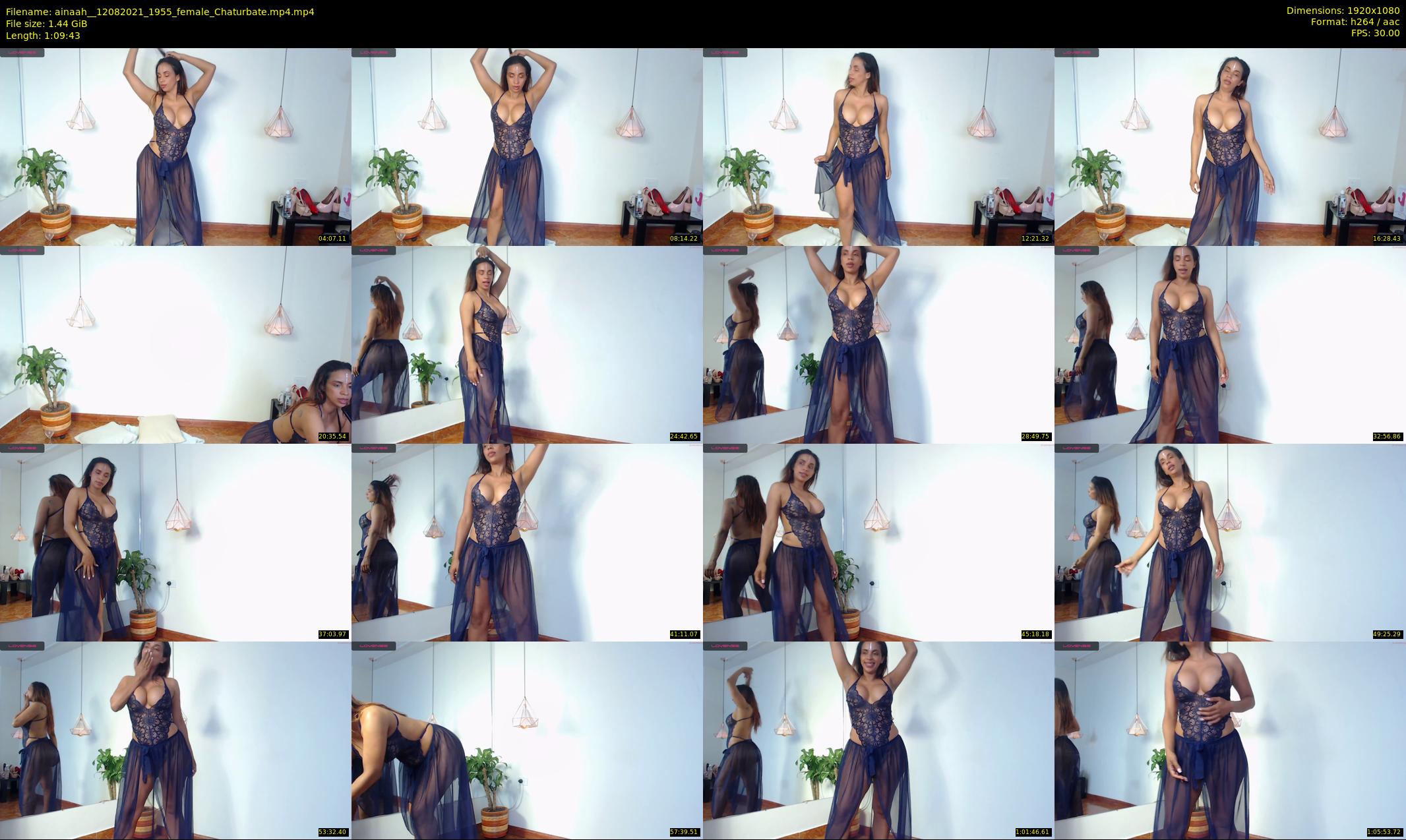 ainaah_ — 70 minute Chaturbate female cam show recording, 1080p, Aug 12, 2021