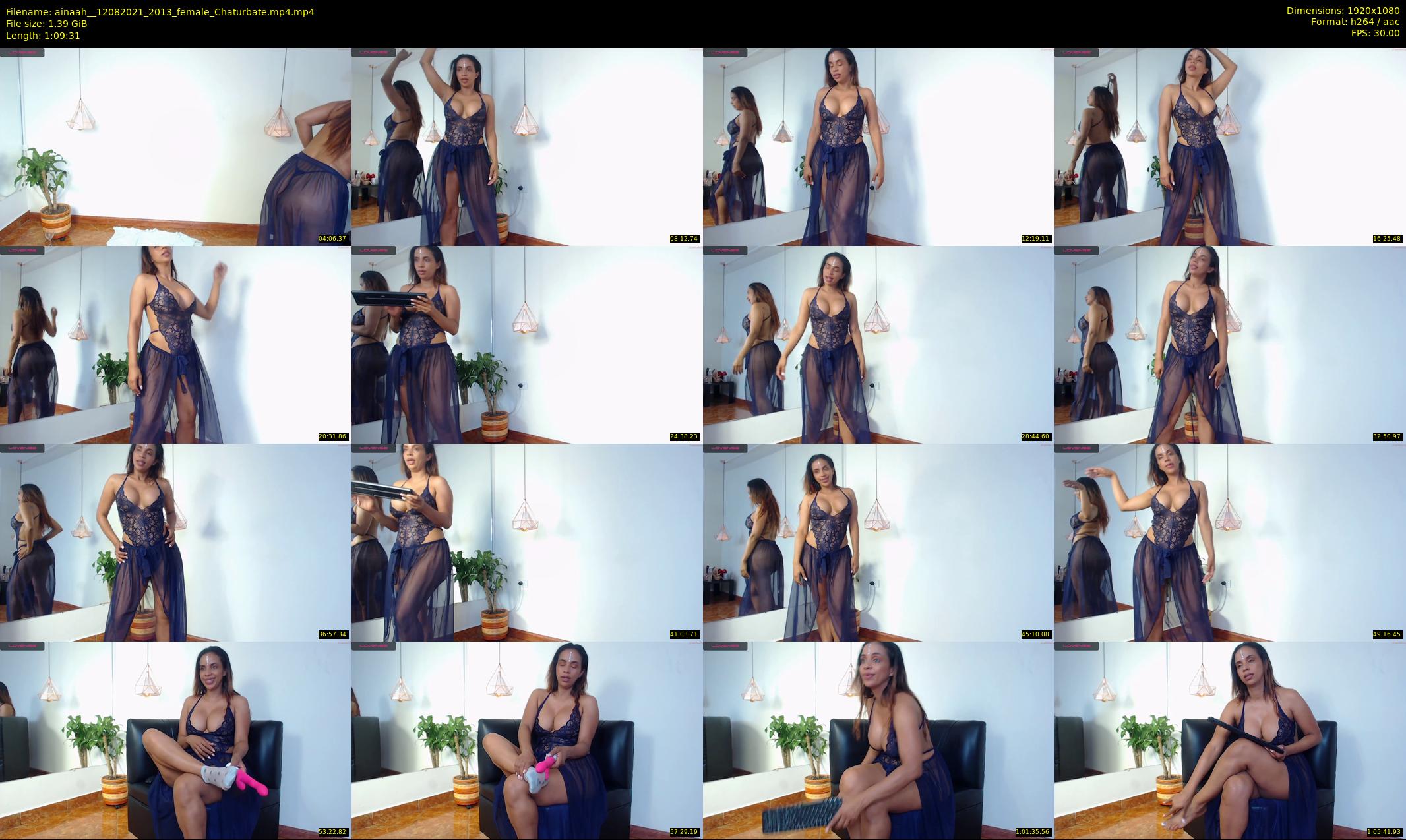 ainaah_ — 70 minute Chaturbate female cam show recording, 1080p, Aug 12, 2021