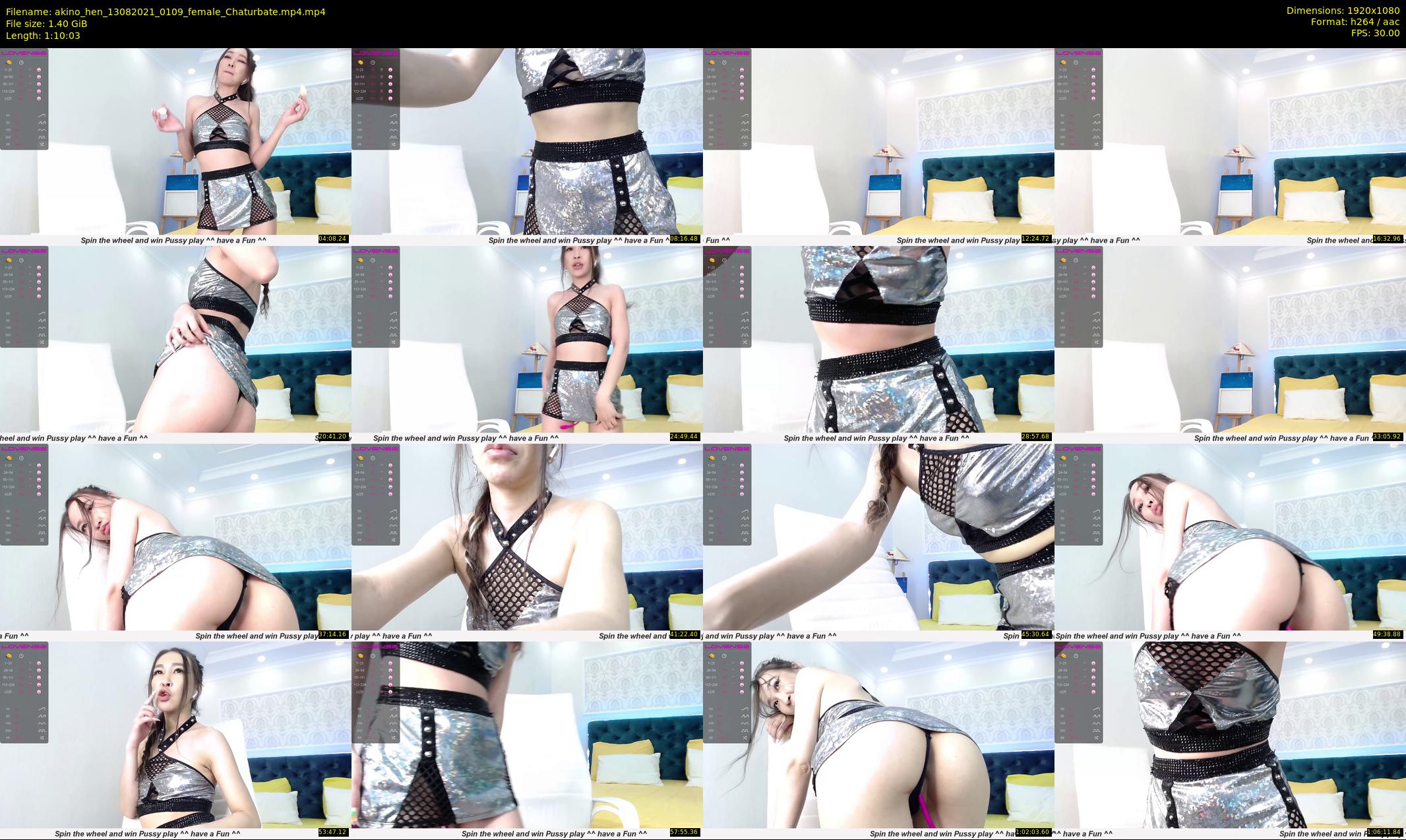 akino_hen — 71 minute Chaturbate female cam show recording, 1080p, Aug 13, 2021