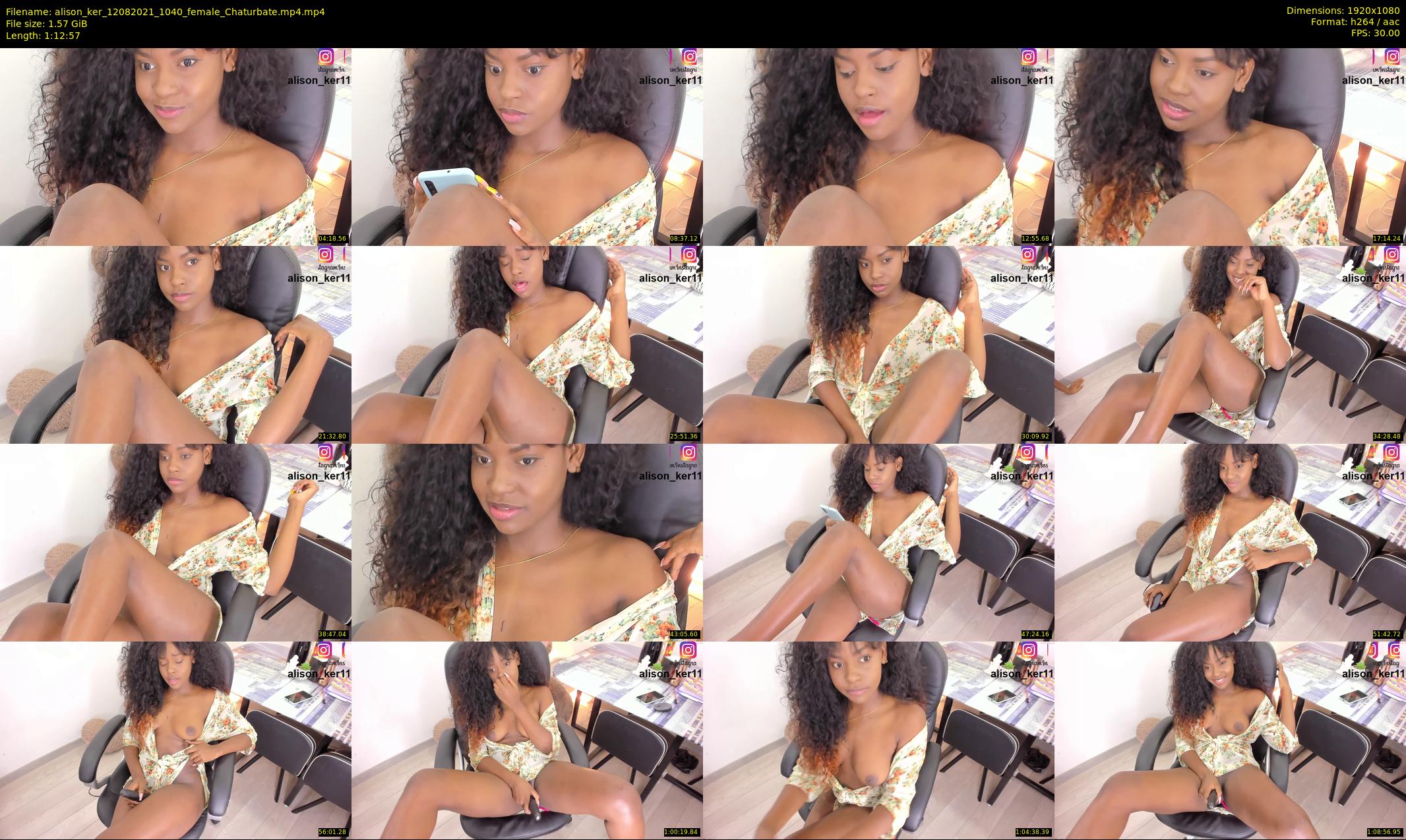 alison_ker — 73 minute Chaturbate female cam show recording, 1080p, Aug 12, 2021