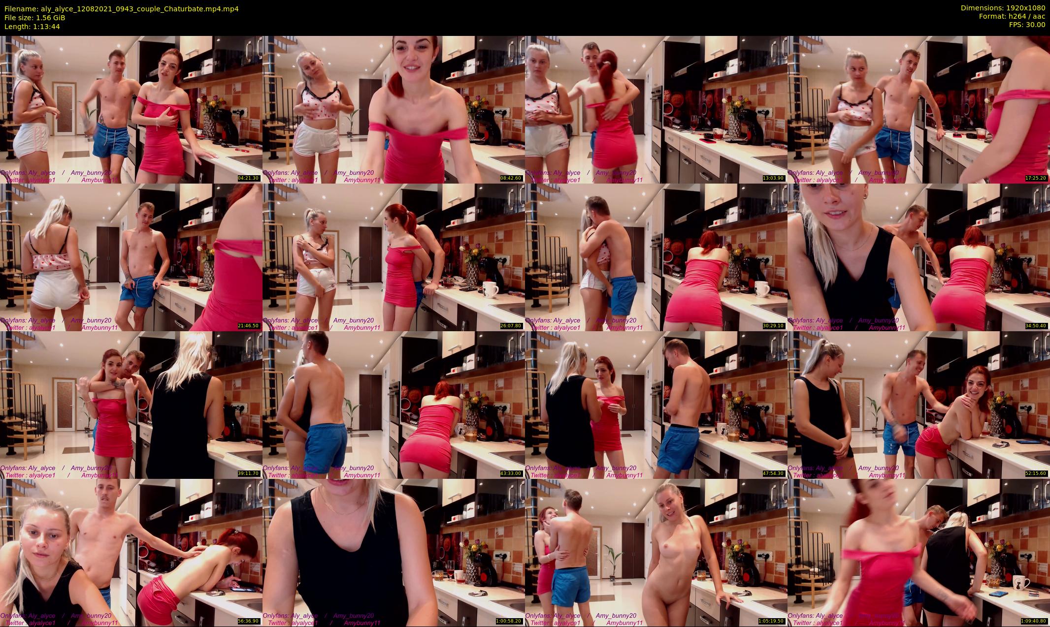 aly_alyce — 74 minute Chaturbate female cam show recording, 1080p, Aug 12, 2021