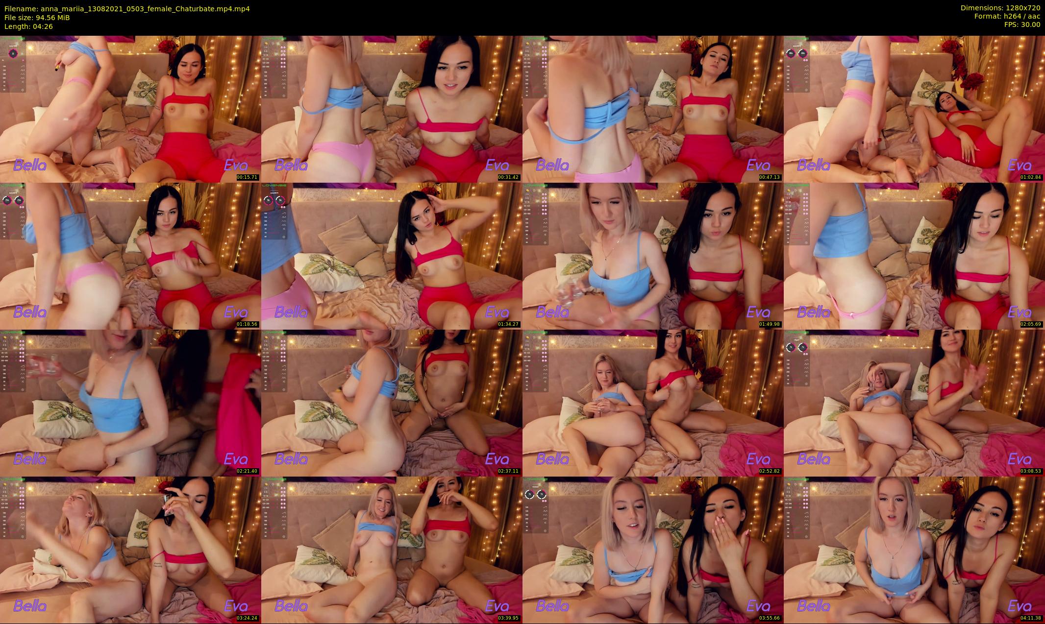 anna_mariia — 5 minute Chaturbate couple cam show recording, 720p, Aug 13, 2021