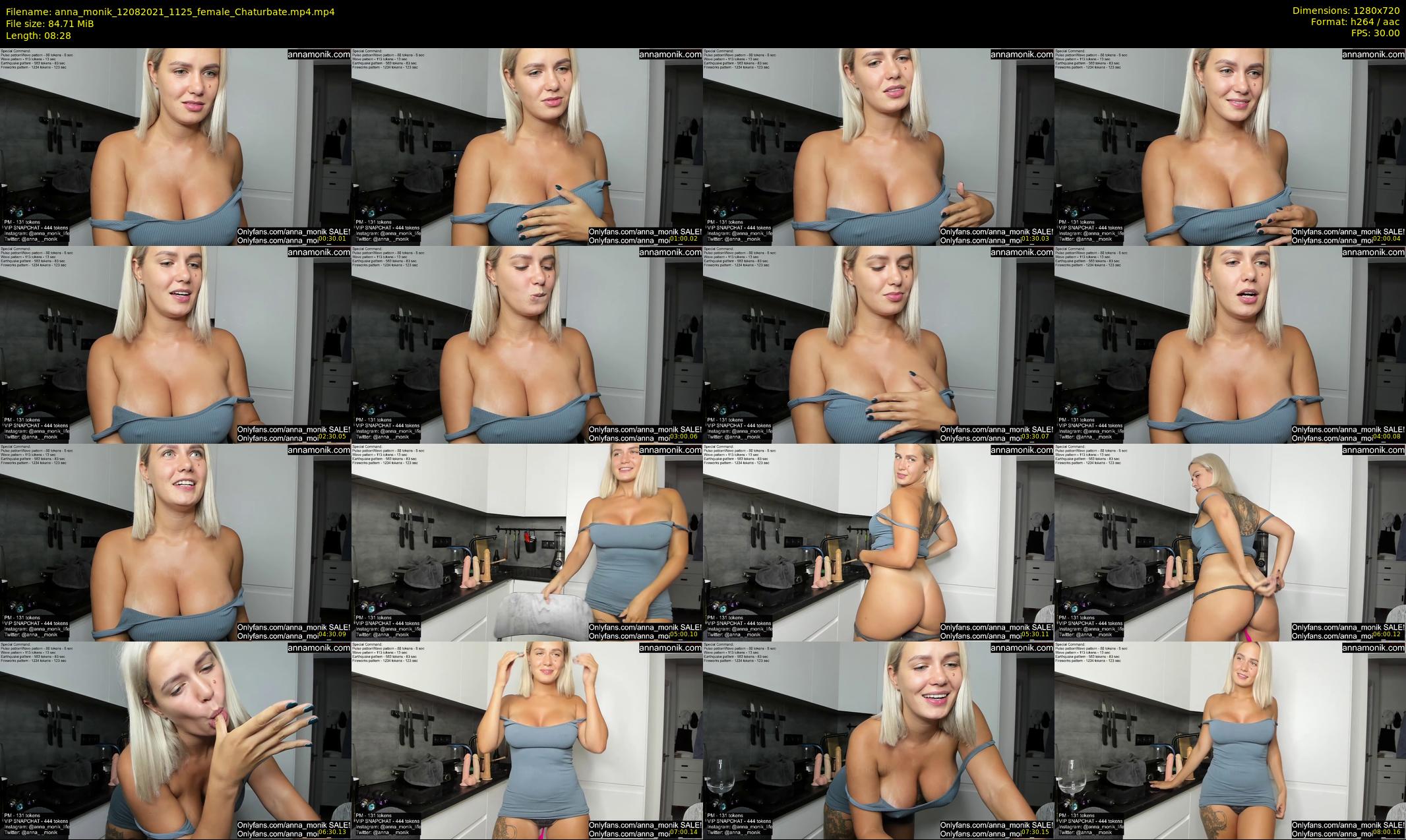 anna_monik — 9 minute Chaturbate couple cam show recording, 720p, Aug 12, 2021