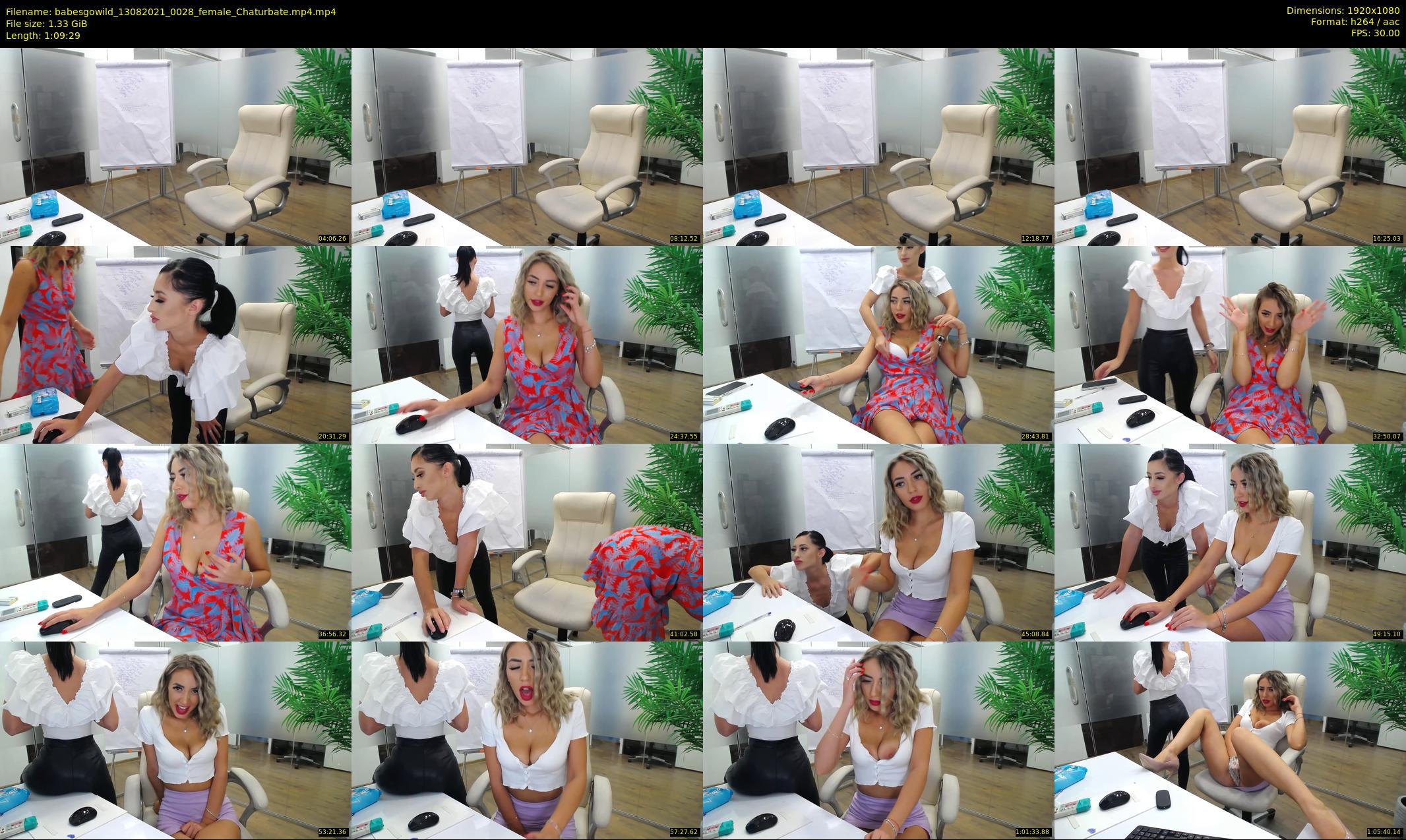 babesgowild — 70 minute Chaturbate couple cam show recording, 1080p, Aug 13, 2021