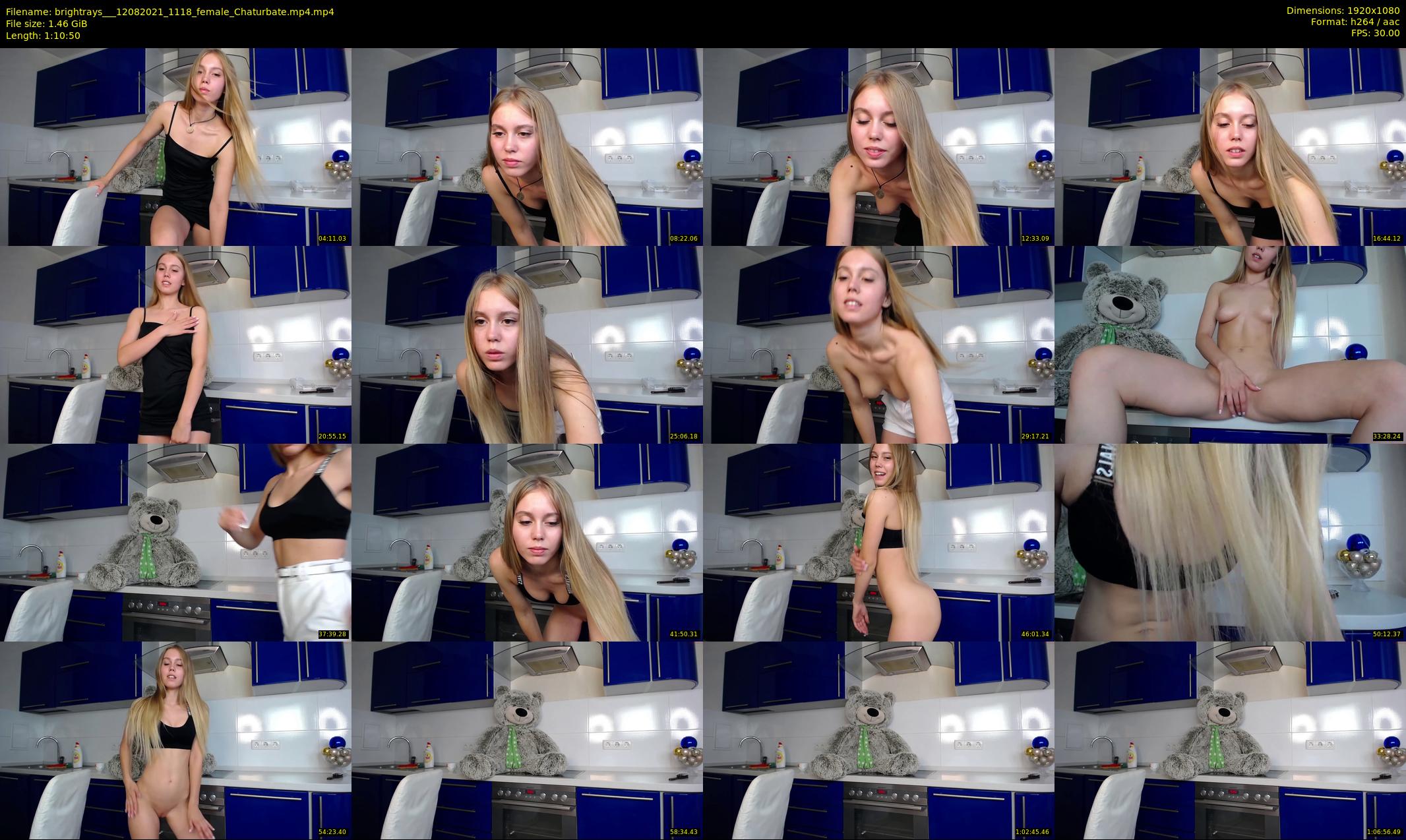brightrays__ — 71 minute Chaturbate female cam show recording, 1080p, Aug 12, 2021