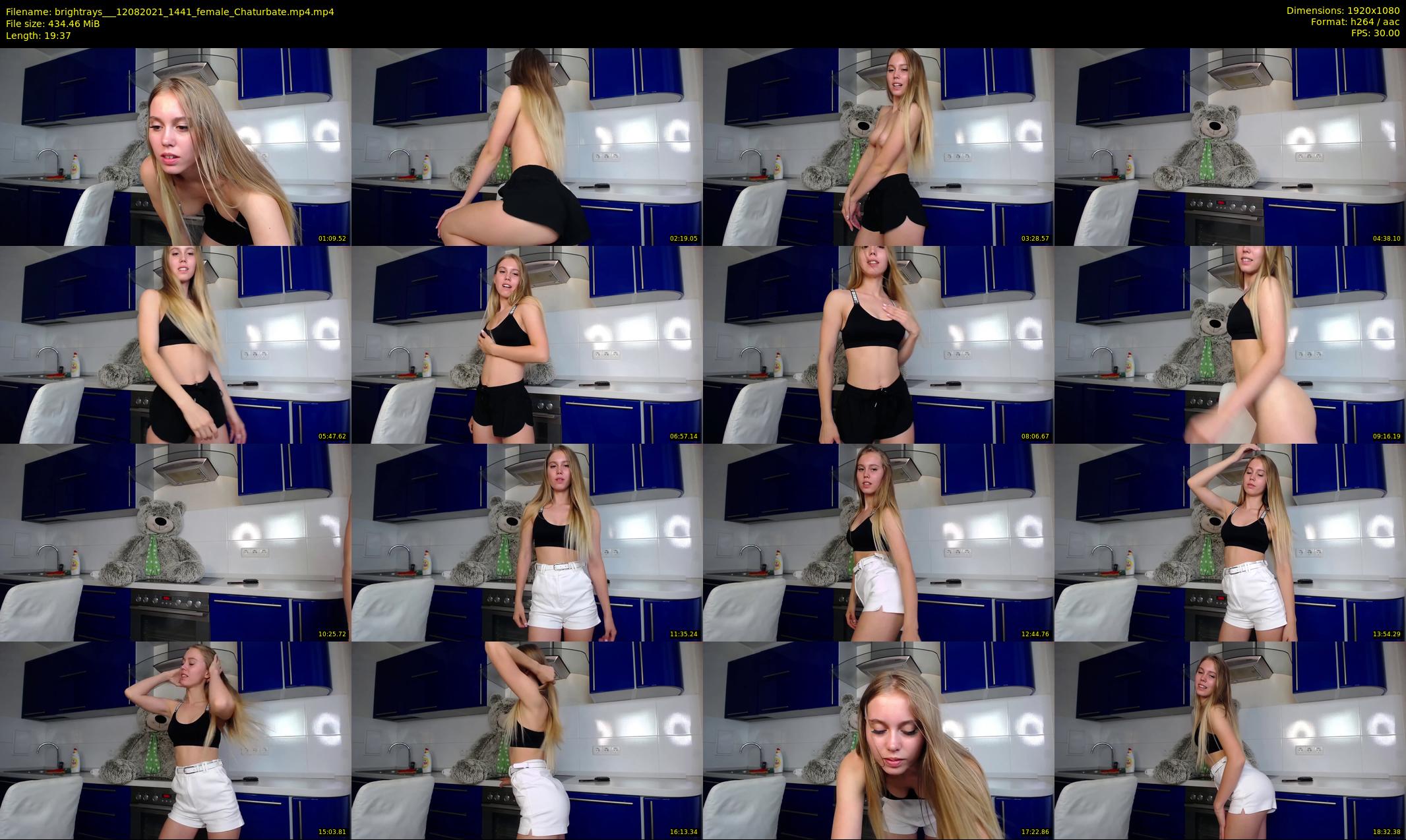 brightrays__ — 20 minute Chaturbate female cam show recording, 1080p, Aug 12, 2021