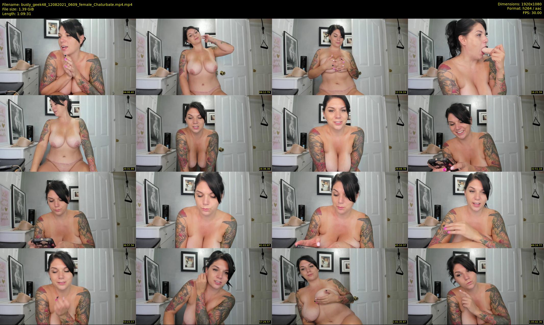 busty_geek48 — 70 minute Chaturbate female cam show recording, 1080p, Aug 12, 2021