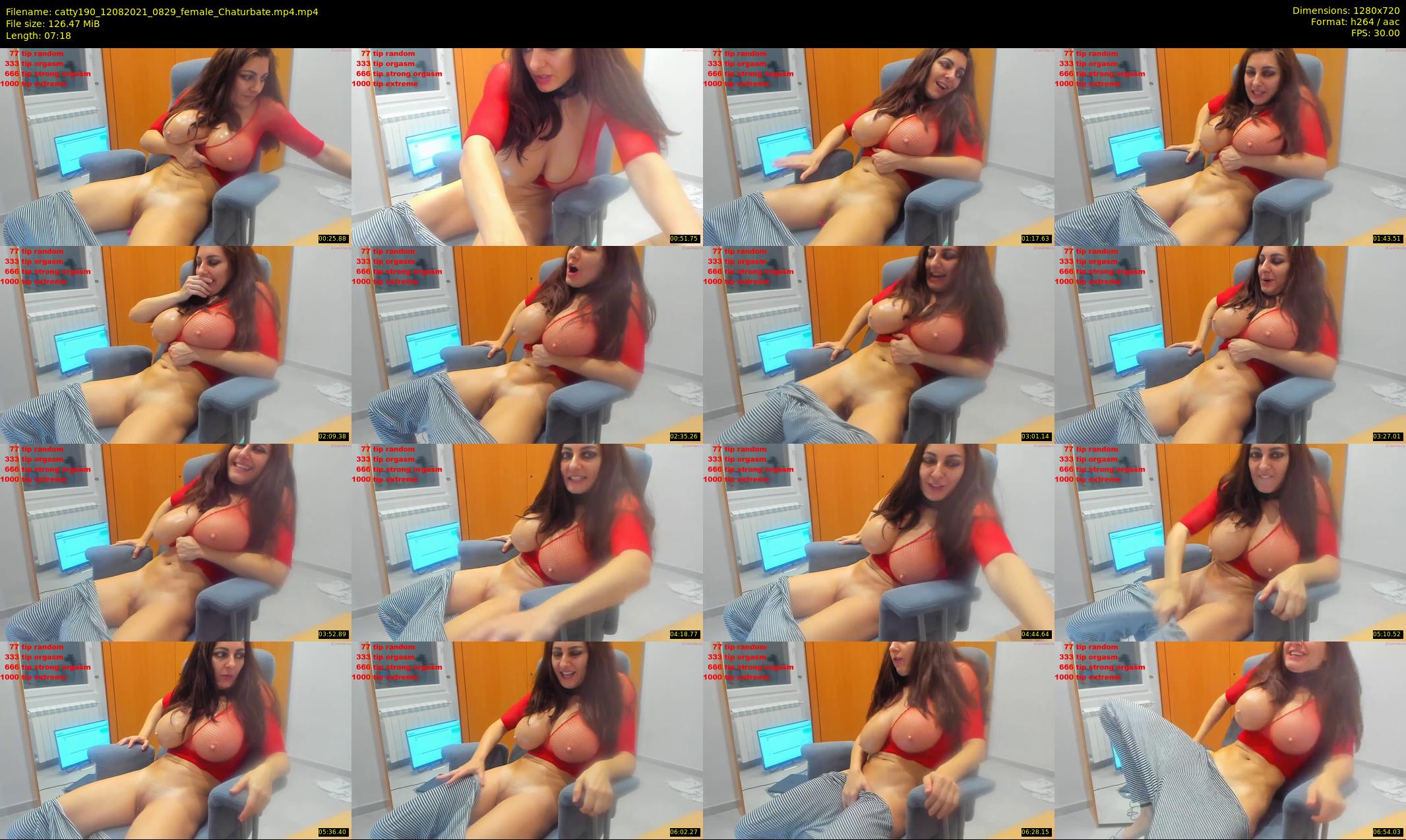 catty190 — 8 minute Chaturbate female cam show recording, 720p, Aug 12, 2021
