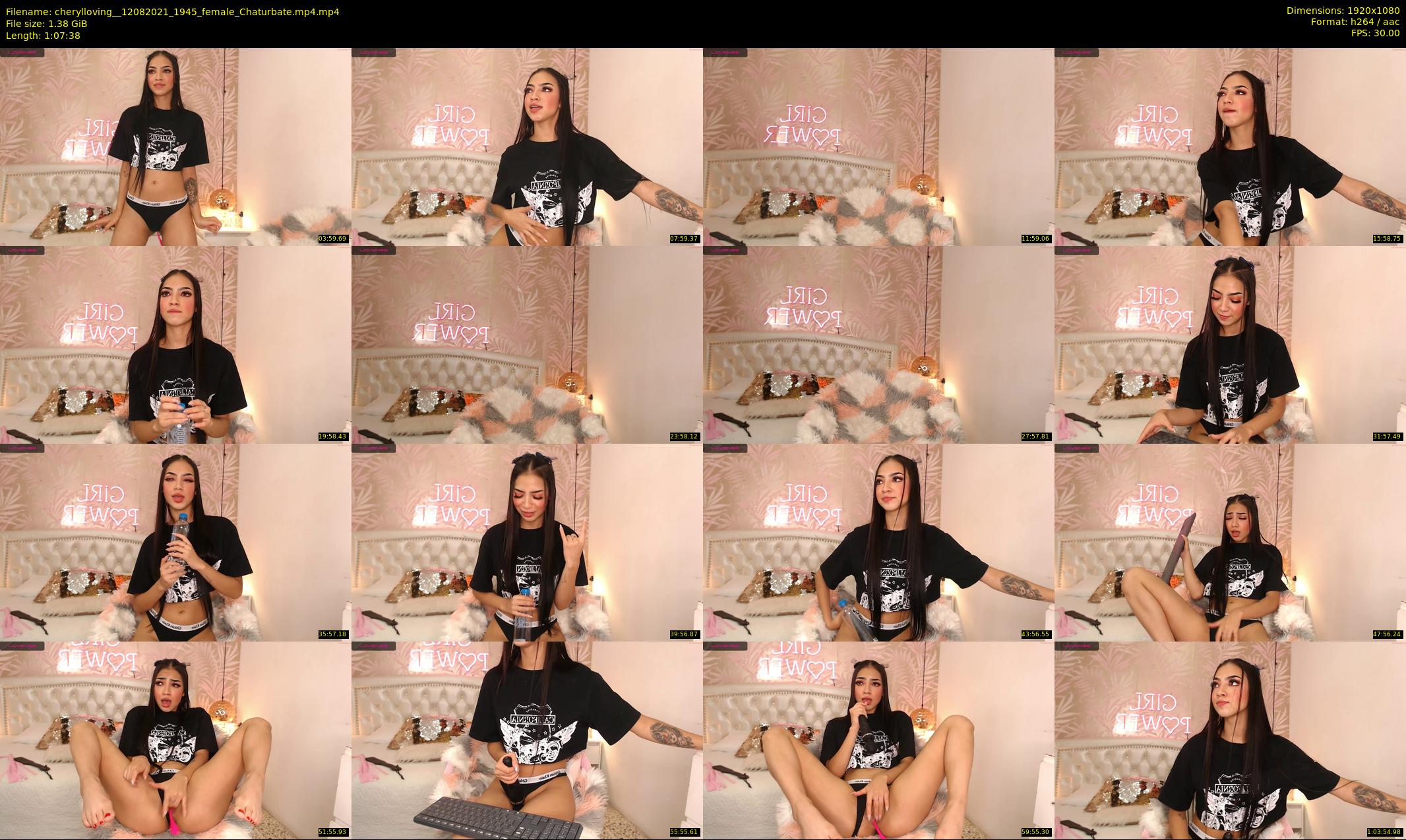 cherylloving_ — 68 minute Chaturbate female cam show recording, 1080p, Aug 12, 2021
