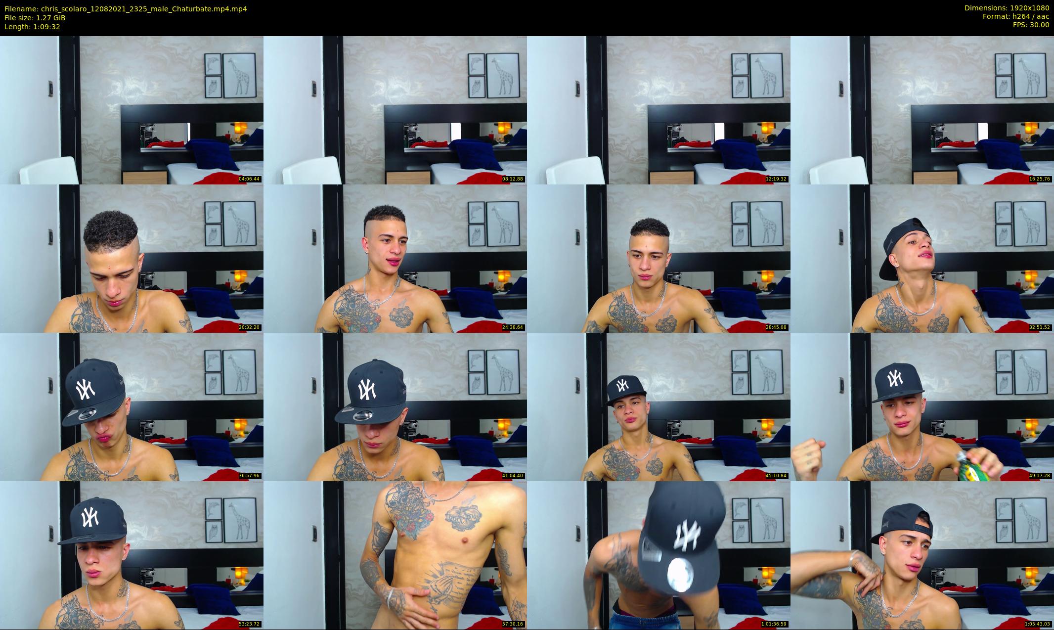 chris_scolaro — 70 minute Chaturbate male cam show recording, 1080p, Aug 12, 2021