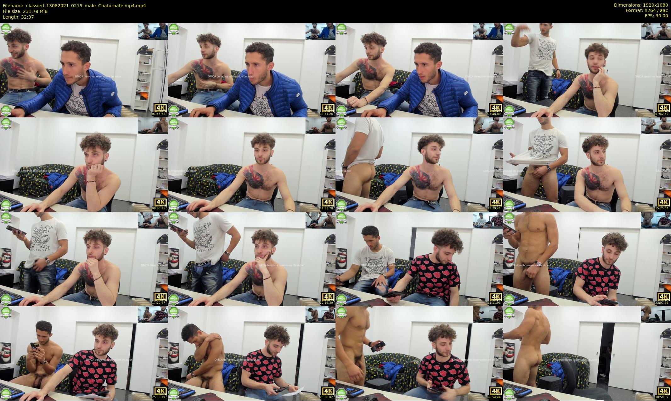 classied — 33 minute Chaturbate male cam show recording, 1080p, Aug 13, 2021