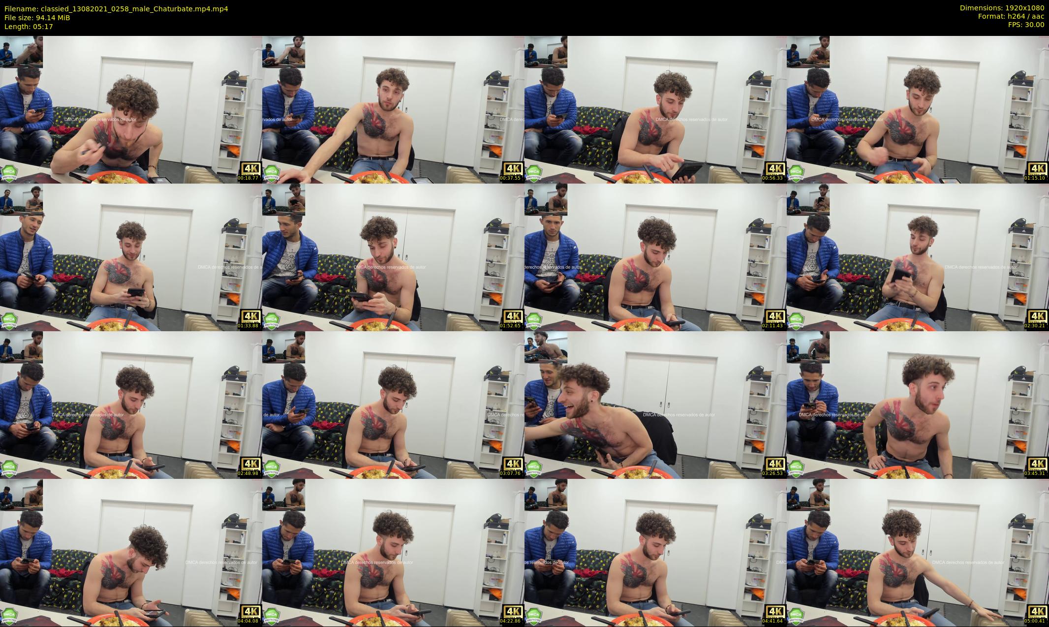 classied — 6 minute Chaturbate male cam show recording, 1080p, Aug 13, 2021